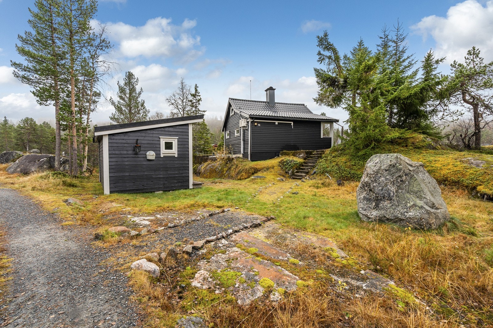 Hytta og uthuset Galleribilde