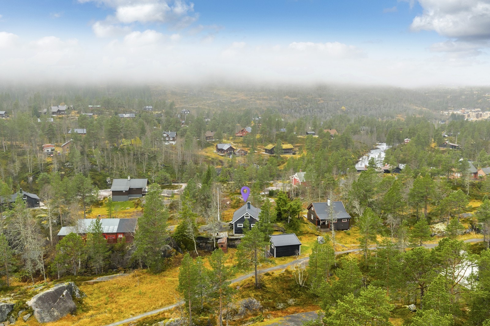 Her får du en fin kombinasjon av ro og aktivitet, med muligheter for både avslapning og eventyr. Galleribilde