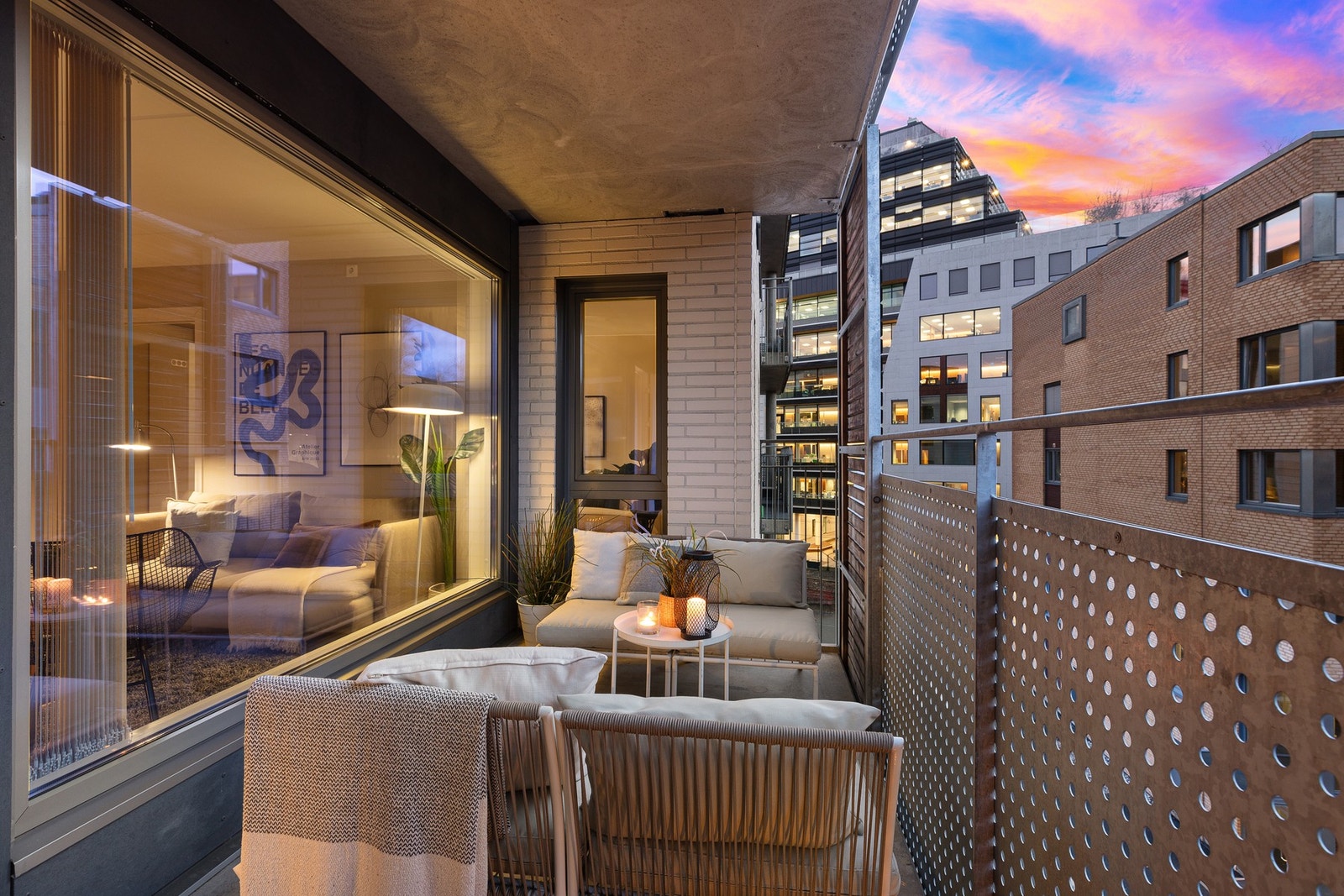 Her er fin plass for et utendørsmøblement. Galleribilde