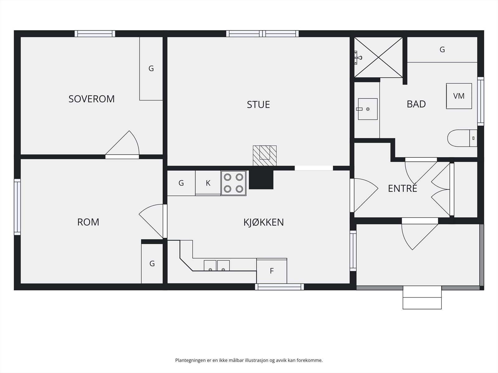 Plantegning. Galleribilde