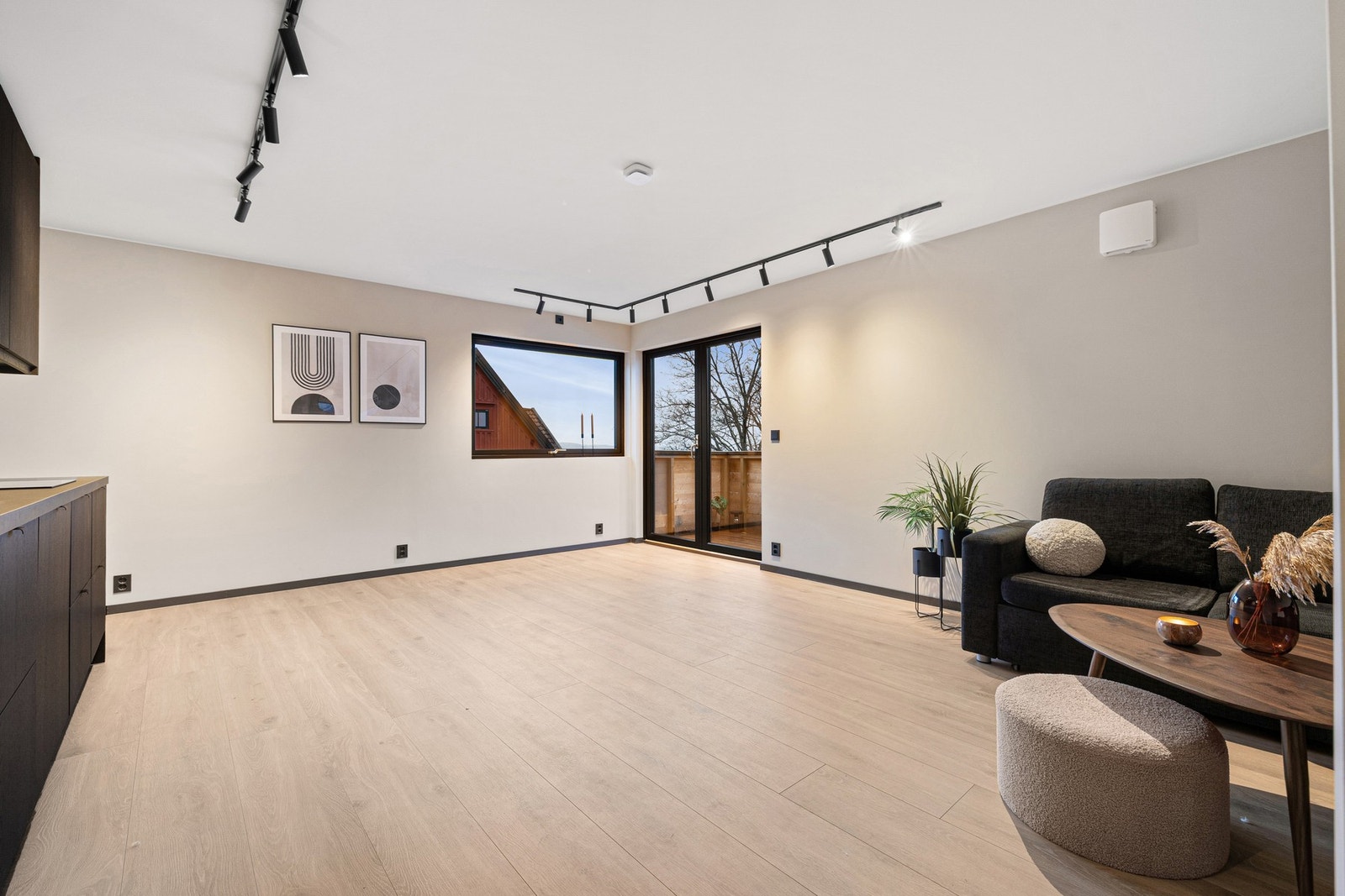 Stue på 27 kvm. Galleribilde