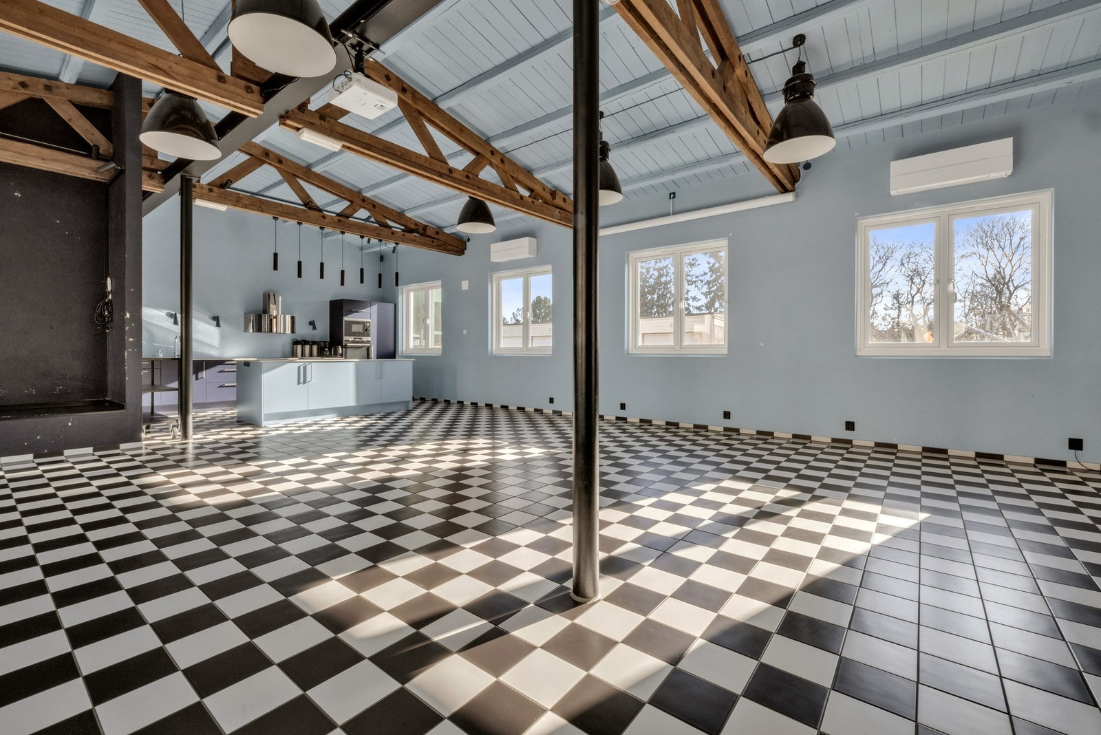 Det er leiemuligheter av velferdsrom i borettslaget Galleribilde