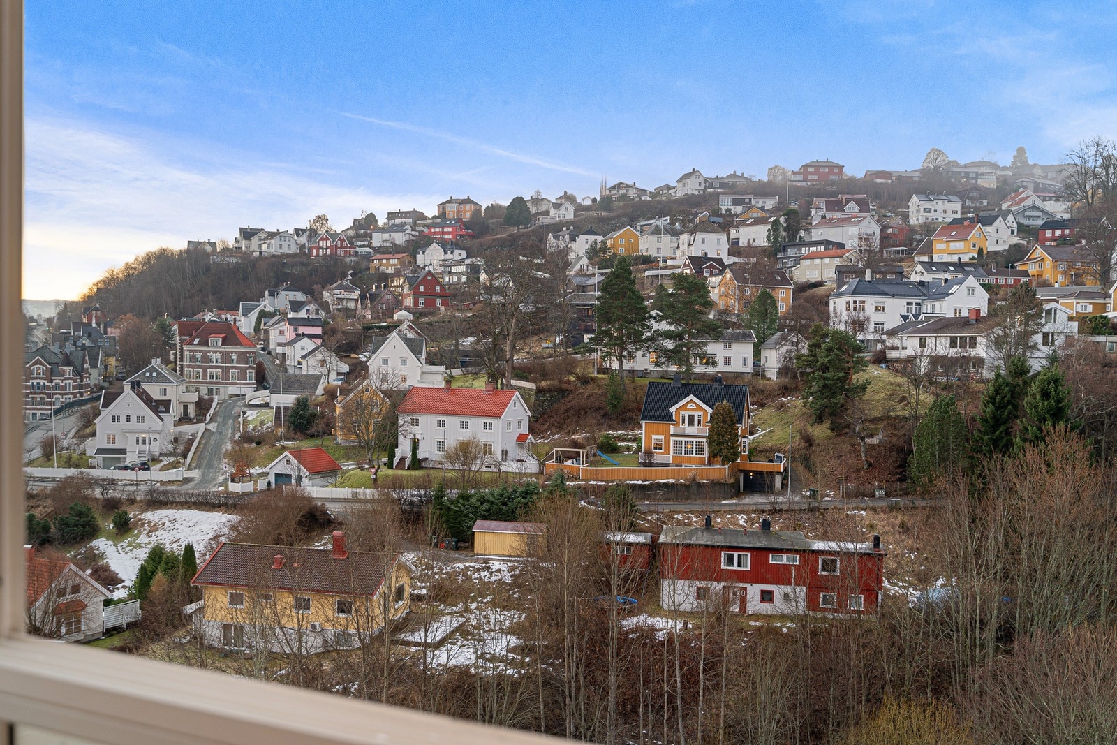Her med utsikt mot flotte Steinberget. Galleribilde