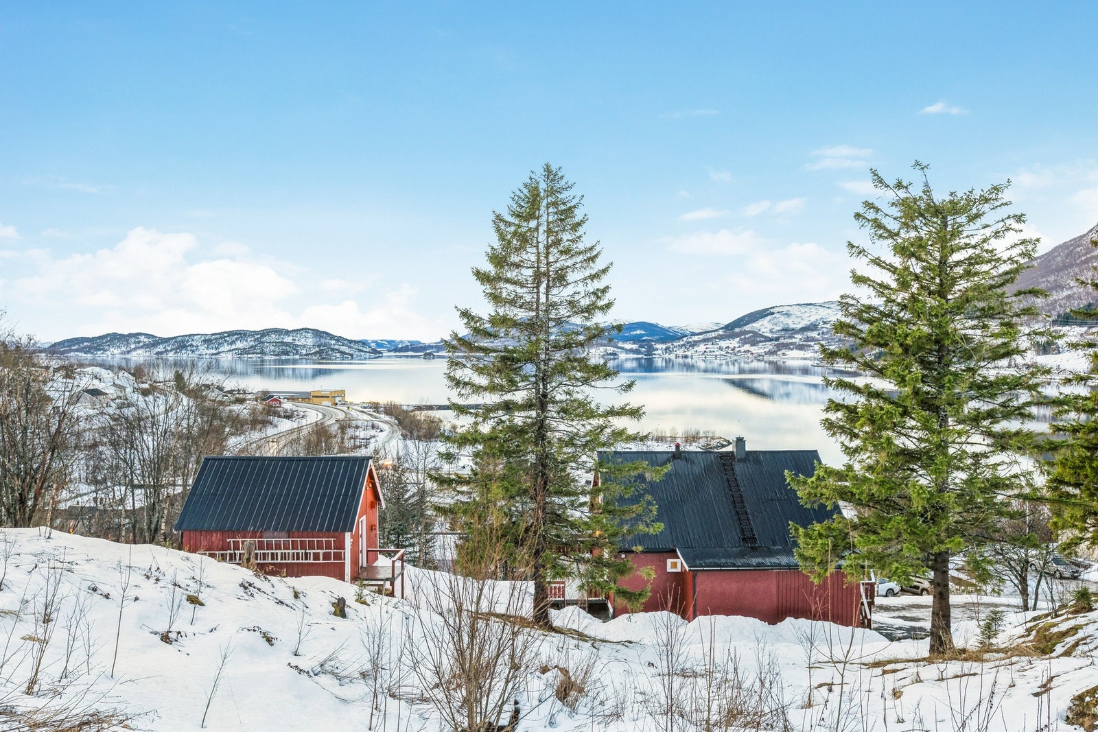 Fasade med utsikt. Galleribilde