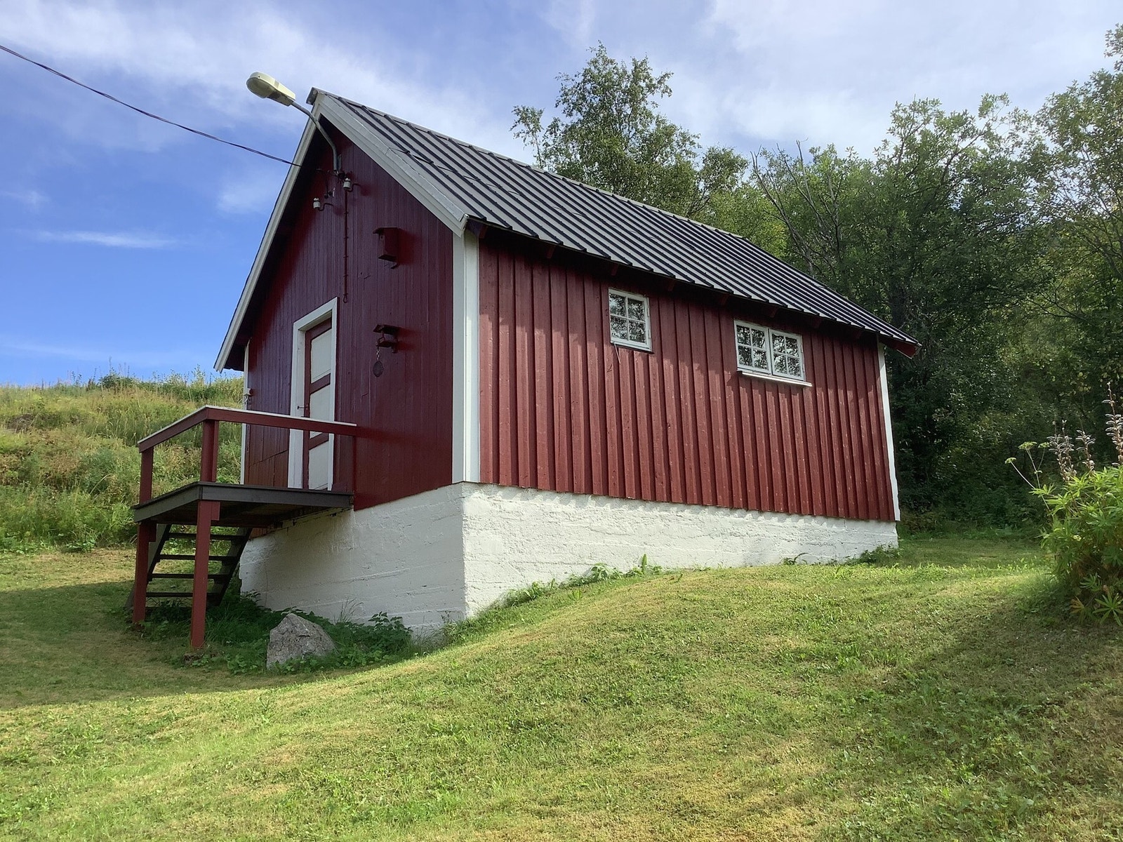 Stallen kan også benyttes som hundegård. Galleribilde