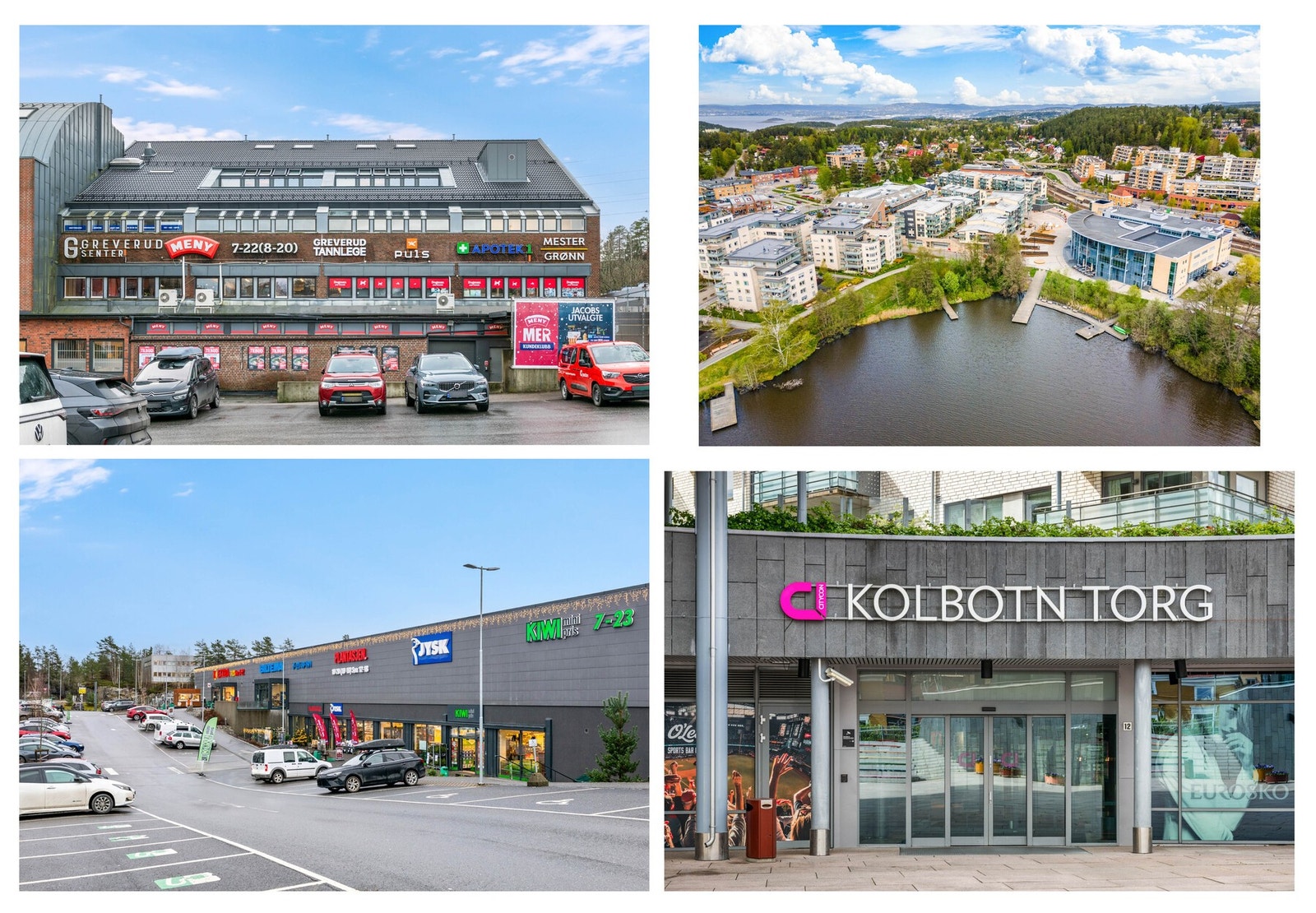 Litt lenger unna ligger Greverud senter, Sofiemyr senter, Kolbotn Torg mm. Galleribilde