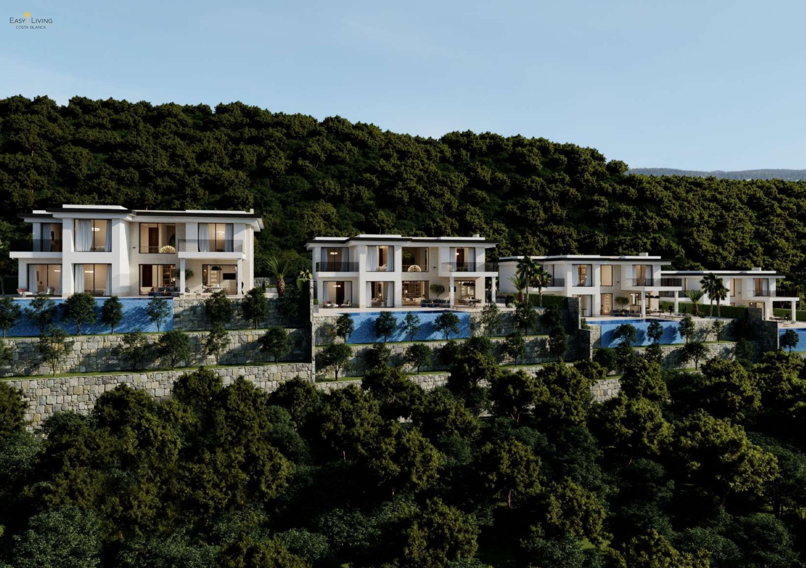 Sydvestvendt. Disse boligene har sol til den går ned Galleribilde