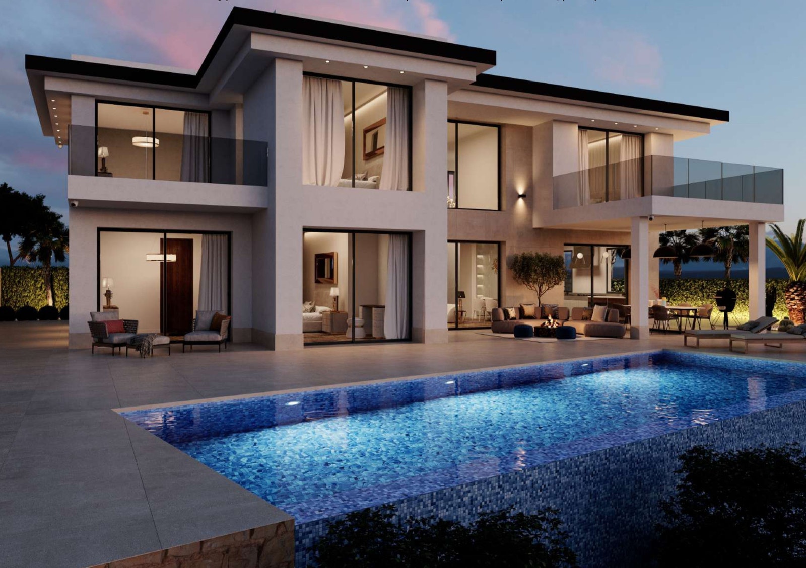 Energieffektiv bolig med høy standard; vannbåren gulvvarme, a/c gjennom skjulte kanaler med airzone Galleribilde