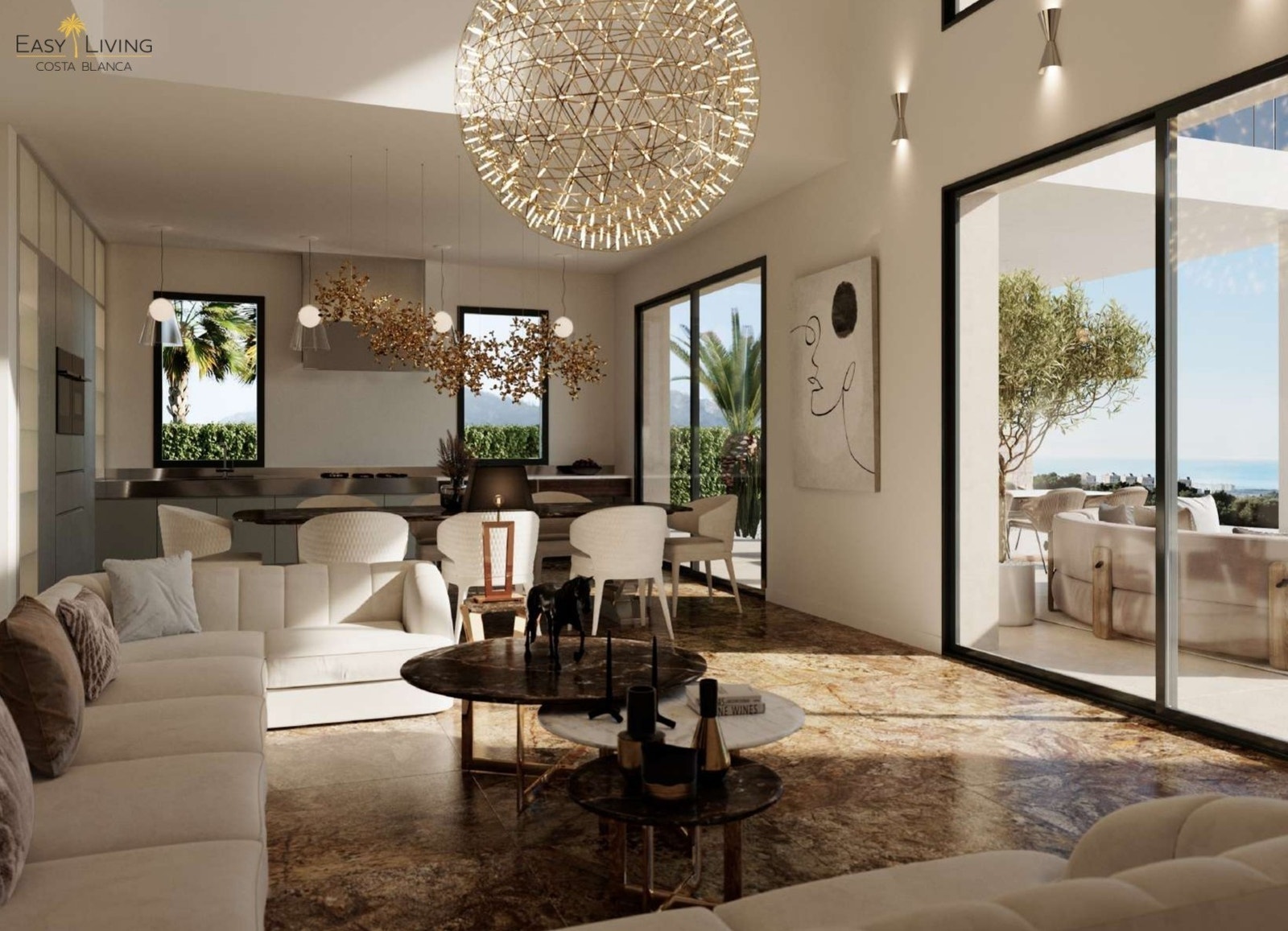 Fullt utstyrt kjøkken Galleribilde