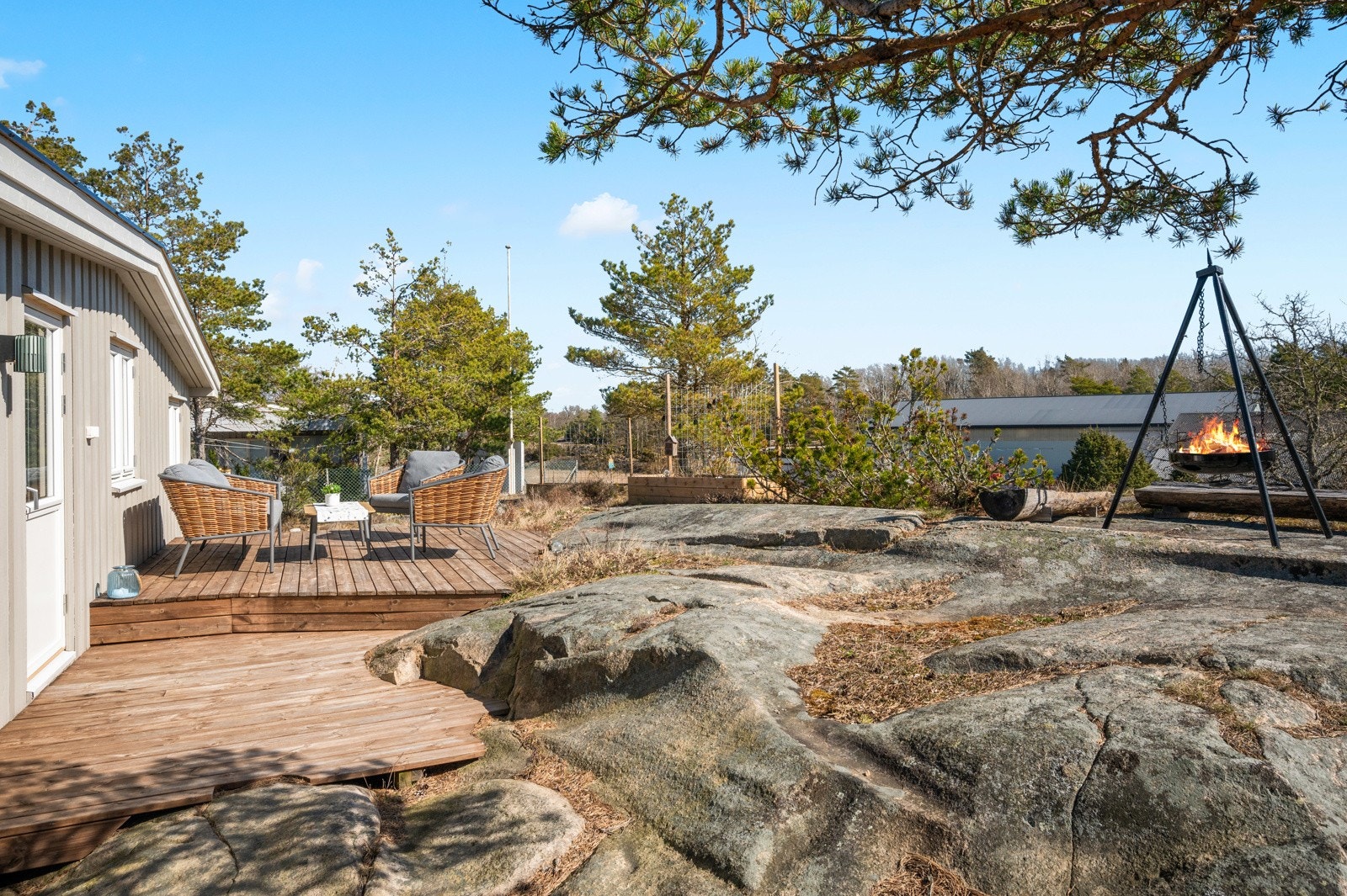 Solrike uteplasser Galleribilde