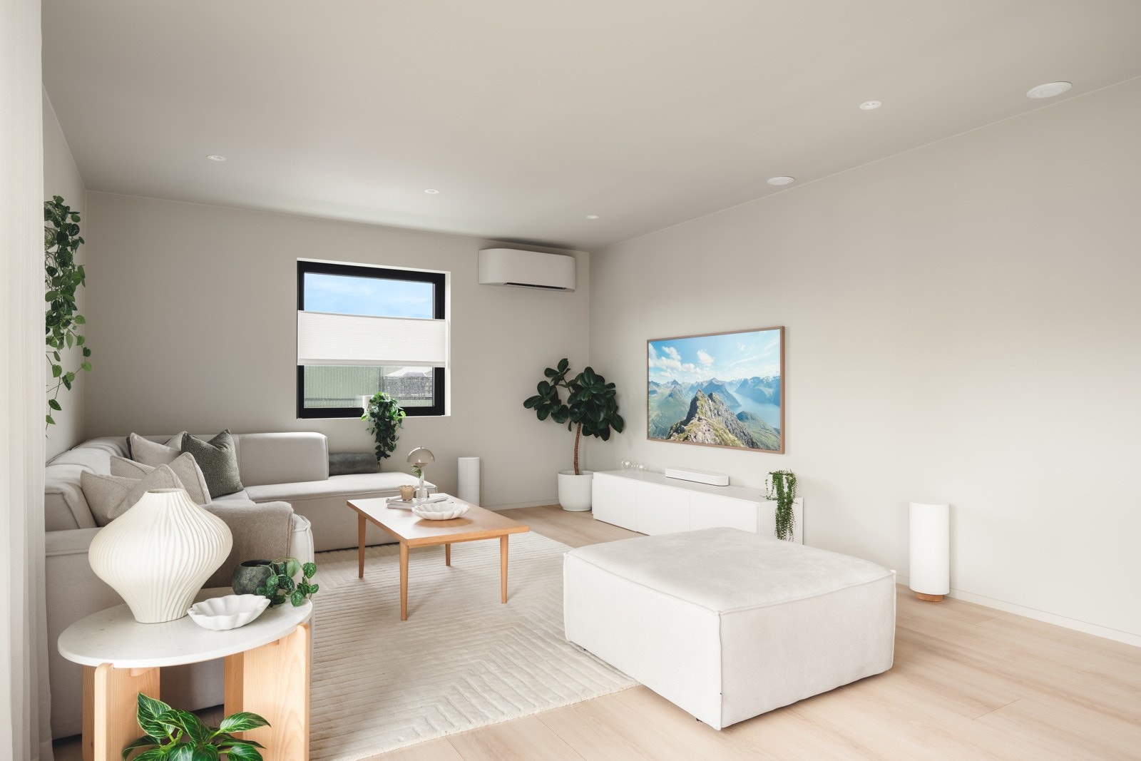 Varmepumpe sørger for god komfort året rundt. Galleribilde