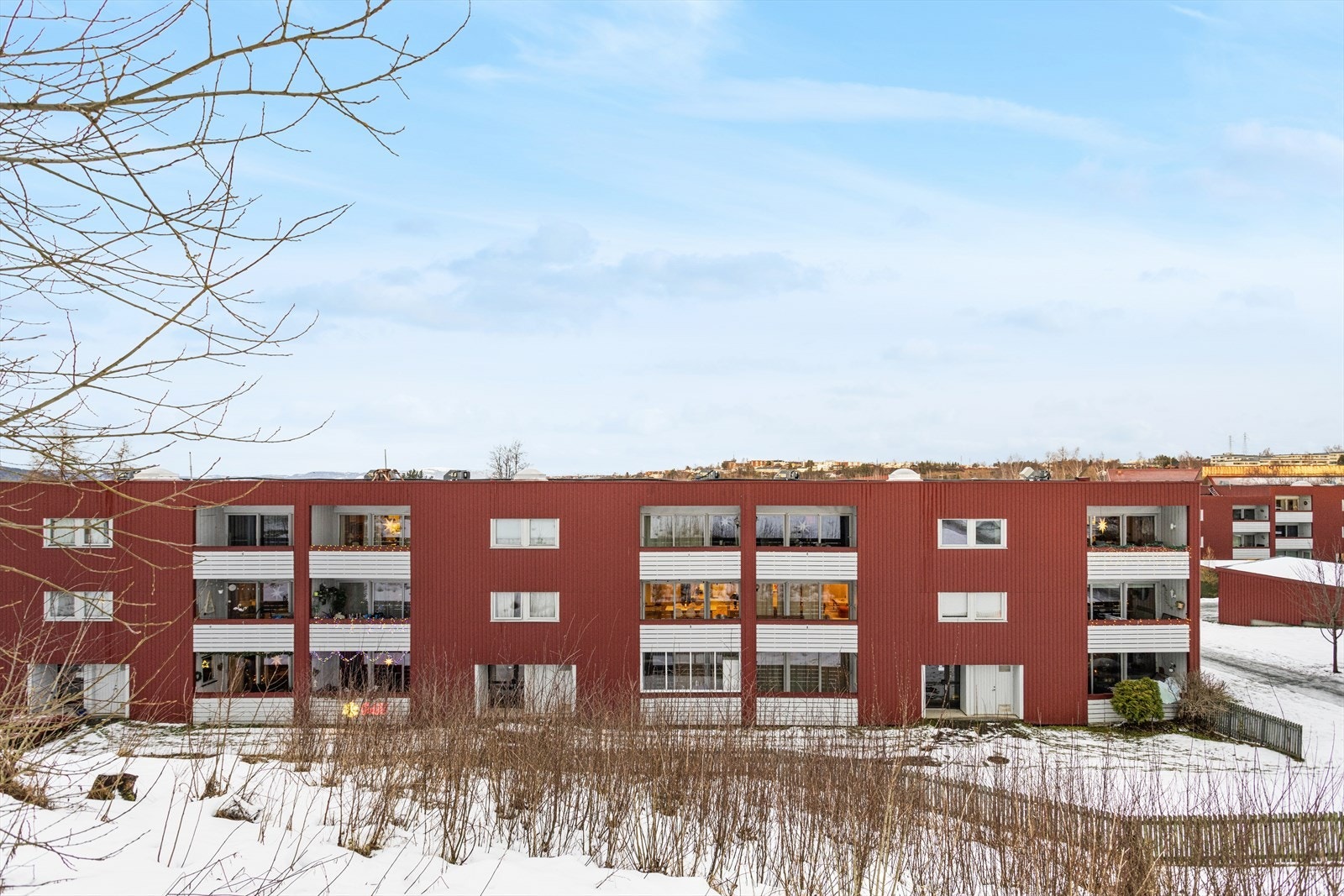 Verandaen ligger mot sør Galleribilde