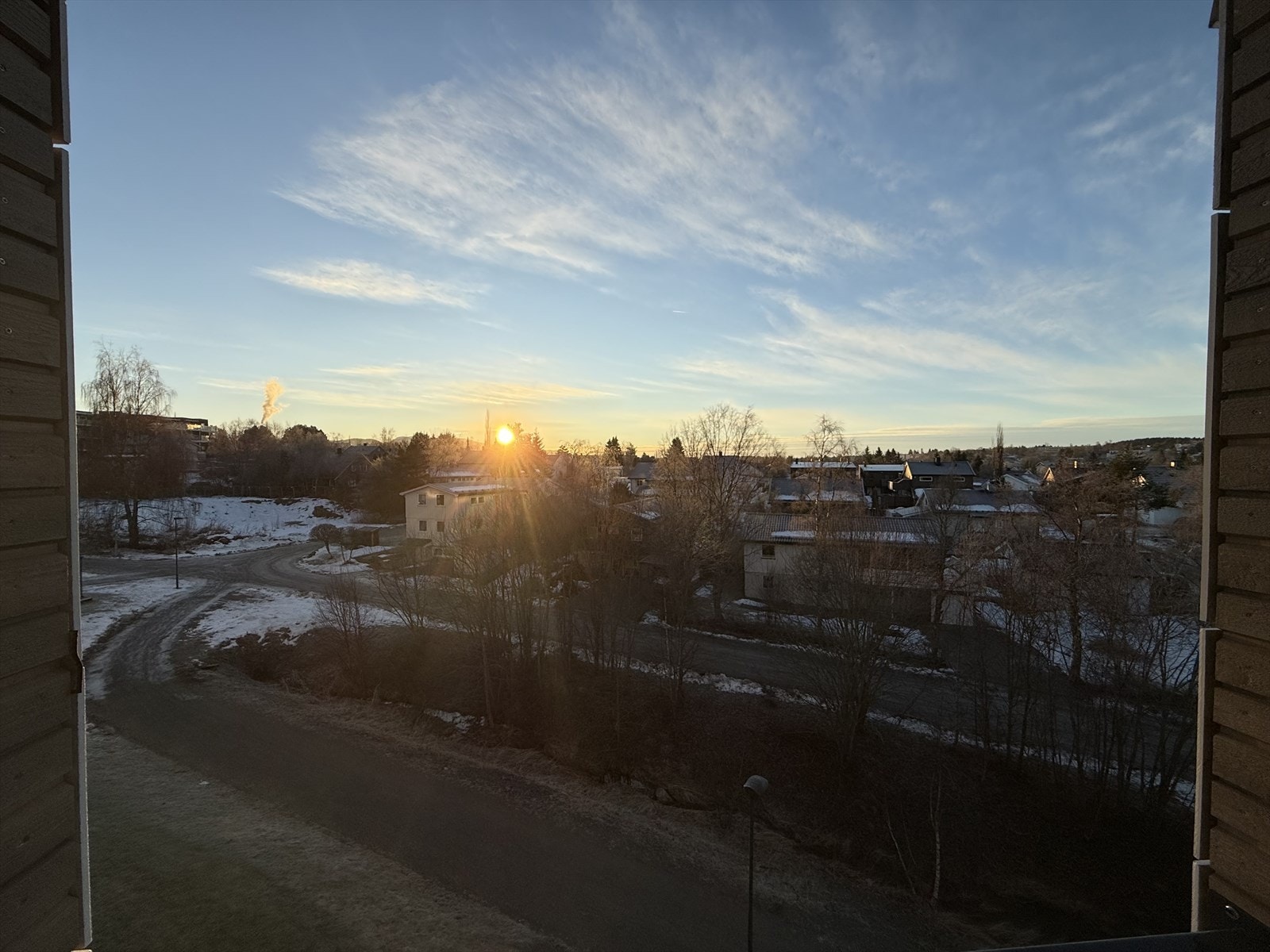 Bilde fra balkongen tatt av eier Galleribilde