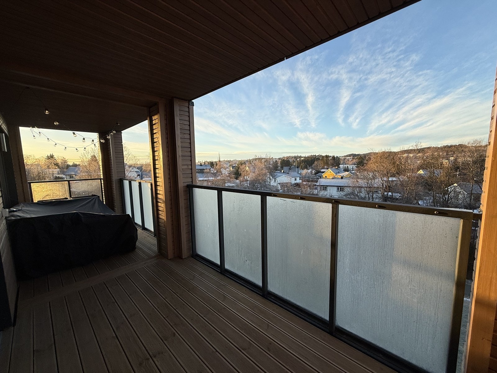 Bilde fra balkongen tatt av eier Galleribilde