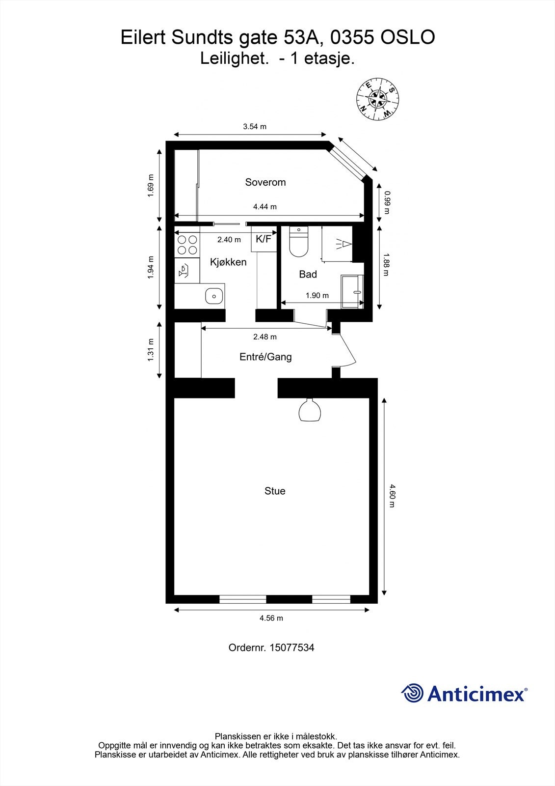 Plantegning. Galleribilde