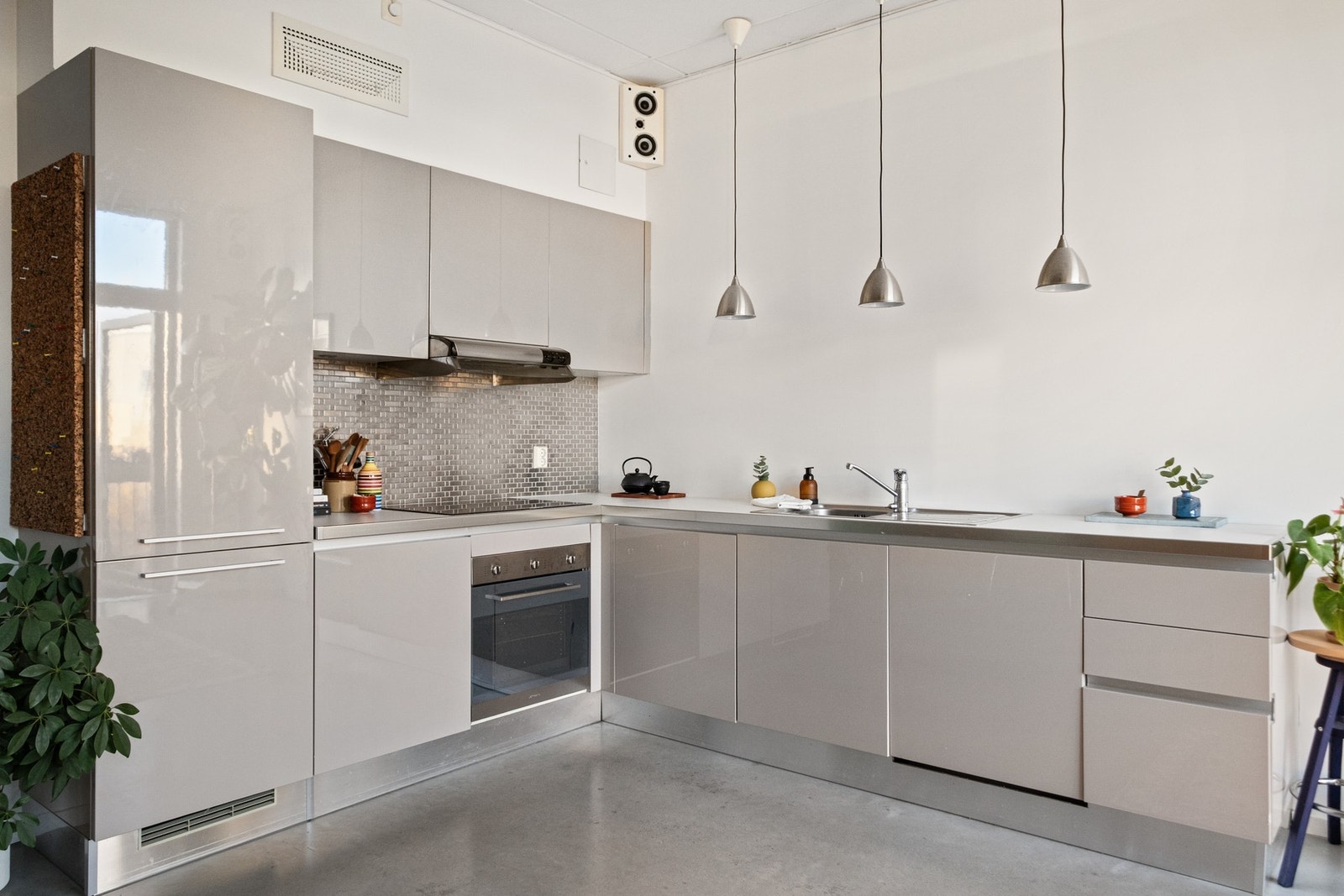 Leiligheten har vannbåren gulvvarme i alle rom. Galleribilde