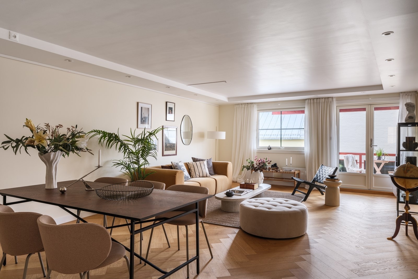 Truls Martin Nygaard og Renate Fløan v/Nordvik Majorstuen har gleden av å presentere Bogstadveien 72B. Foto: Joakim Karlsen Galleribilde