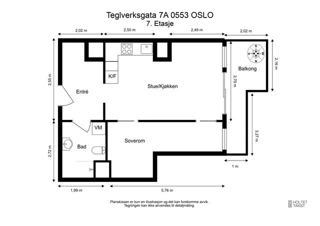 Planskisse. Galleribilde