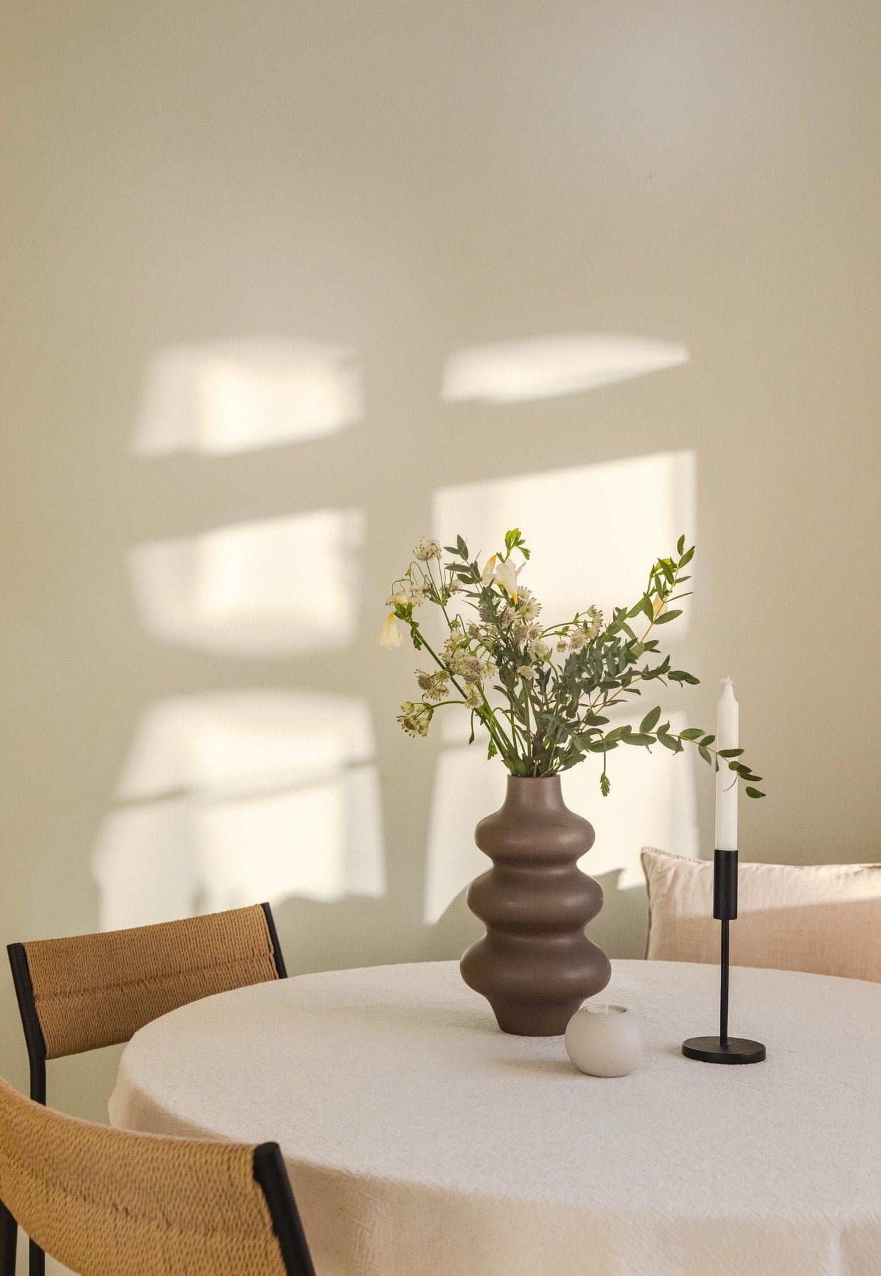 Nymalte overflater på kjøkken/stue i 2020. Galleribilde