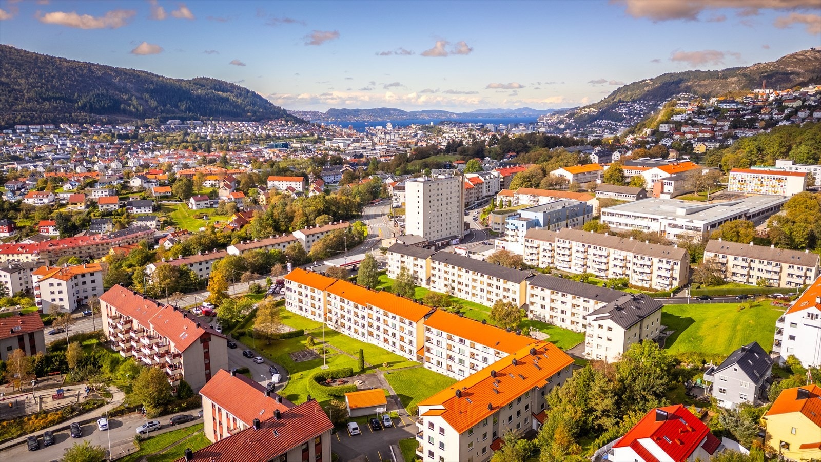 Området byr på et godt utvalg av dagligvarebutikker og servicetilbud. Galleribilde