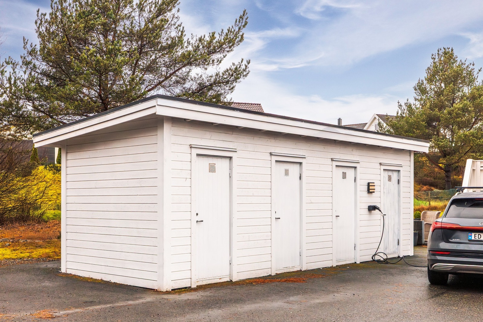 Tilhørende bod like utenfor på ca. 3 kvadratmeter Galleribilde