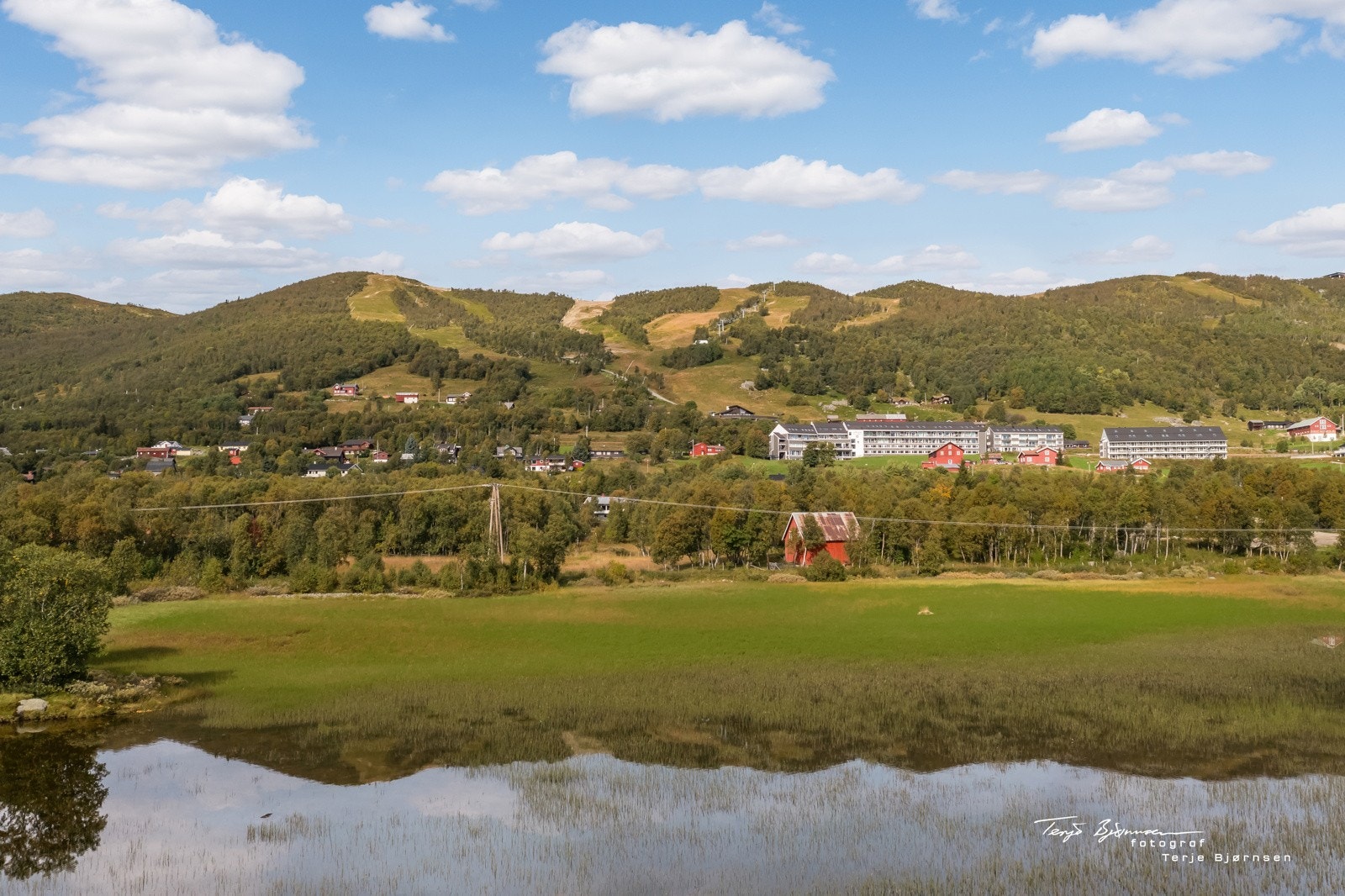 11 regulerte boligtomter attraktivt beliggende vest for Geilo Sentrum Galleribilde