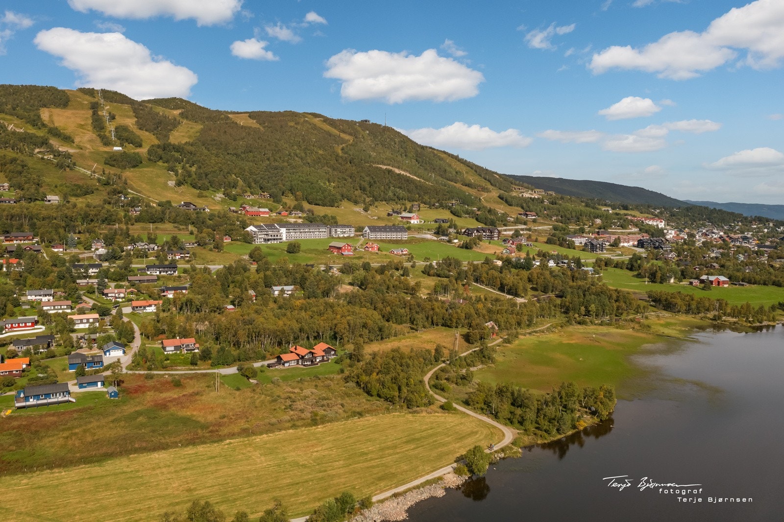 11 regulerte boligtomter attraktivt beliggende vest for Geilo Sentrum Galleribilde