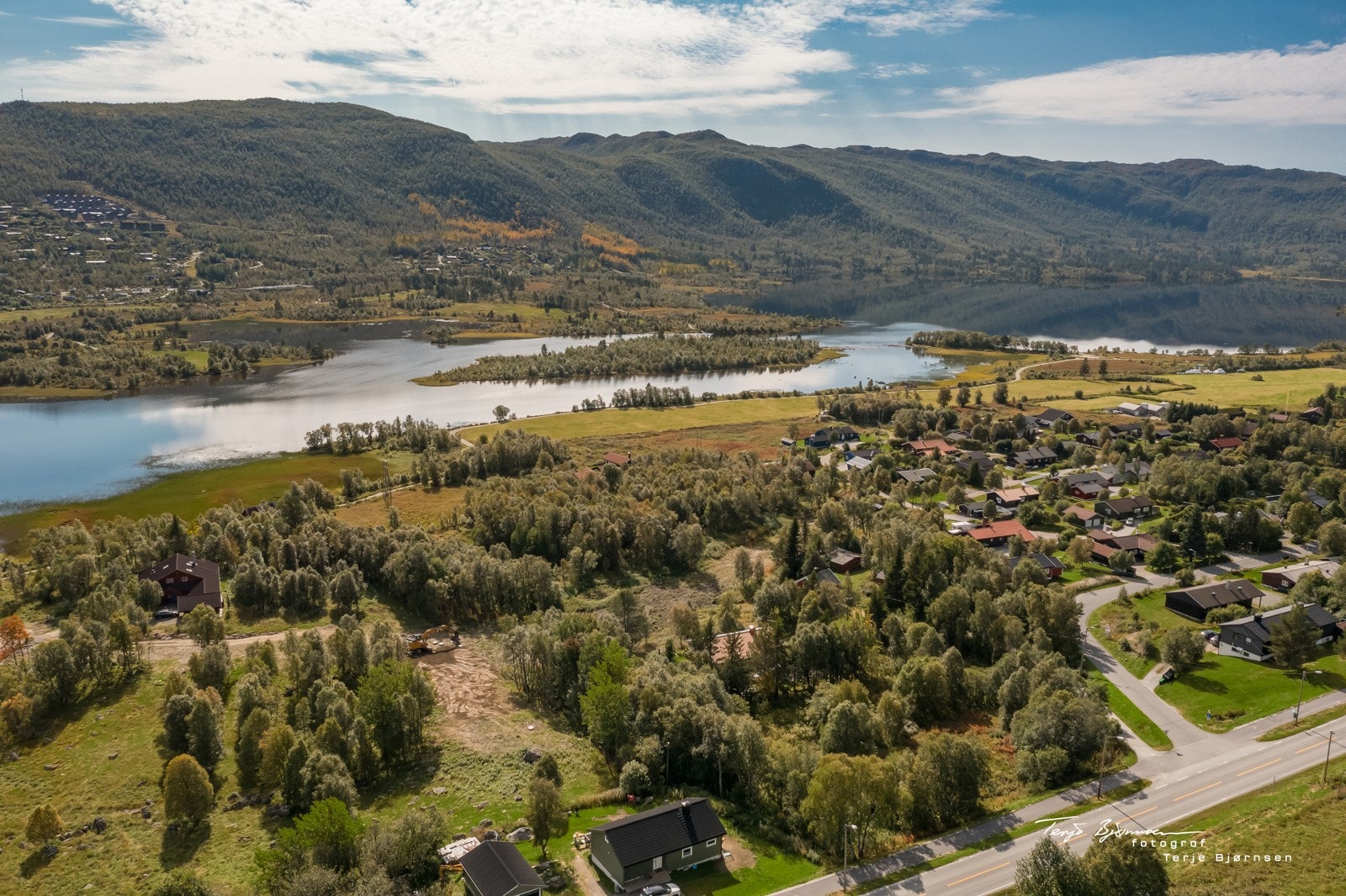 11 regulerte boligtomter attraktivt beliggende vest for Geilo Sentrum Galleribilde