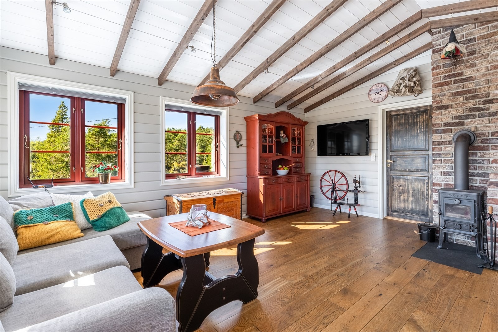 Vedovn byr på strømbesparende oppvarming Galleribilde