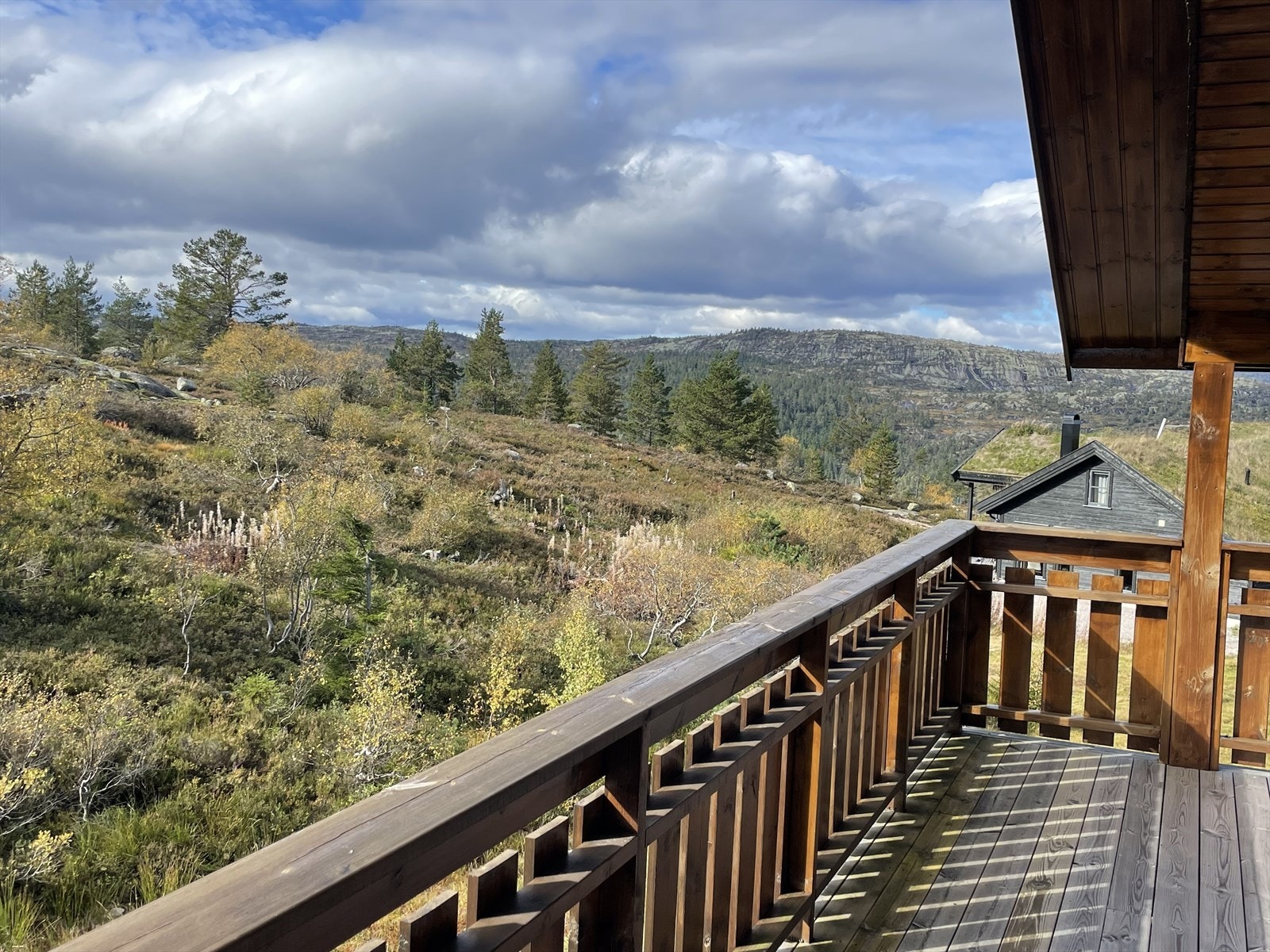 Fra balkongen mot 'Himmelrike' Galleribilde