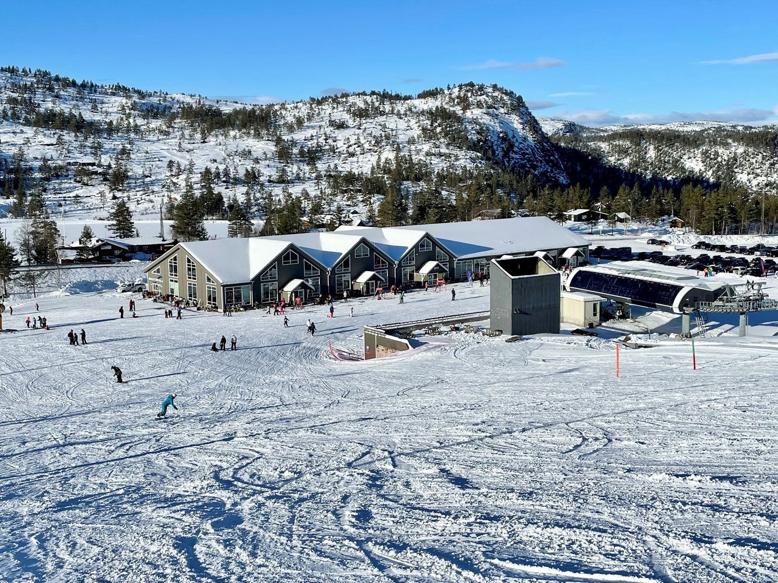 Fra alpinbakken. Galleribilde