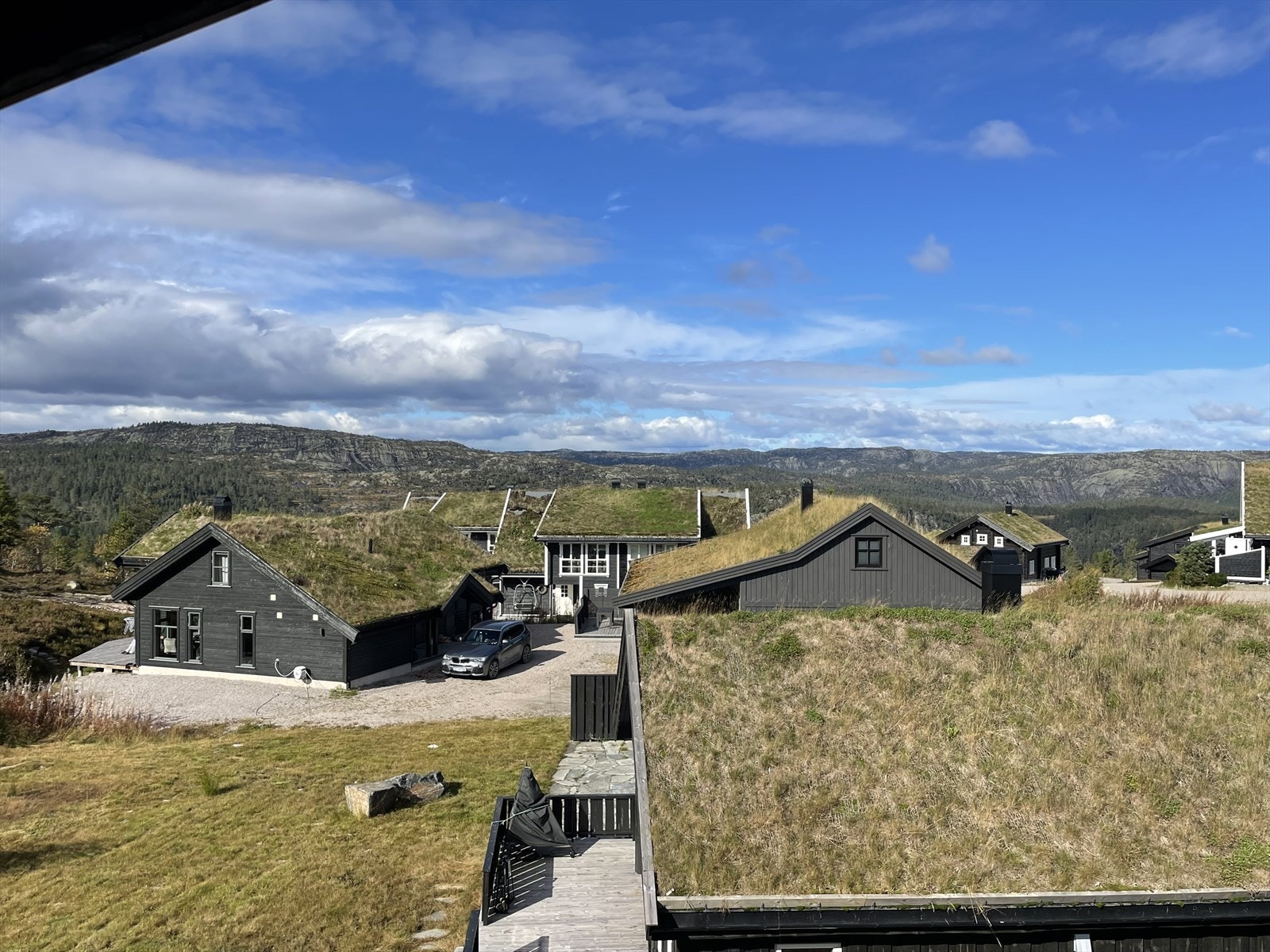 Fra balkongen - med Himmelrike i horisonten! Galleribilde