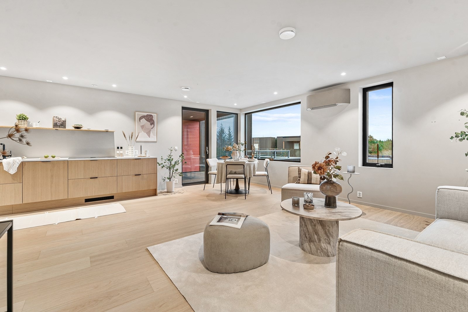 Stue/kjøkken Galleribilde