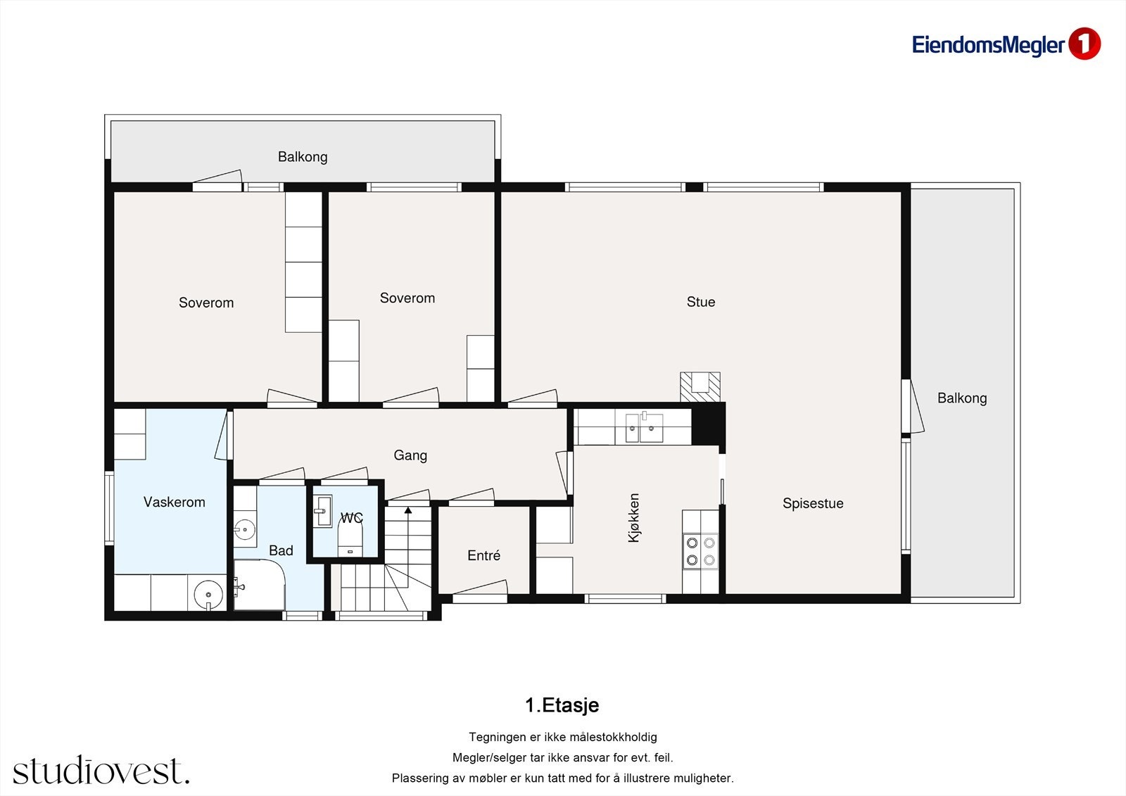 Planskisse Galleribilde