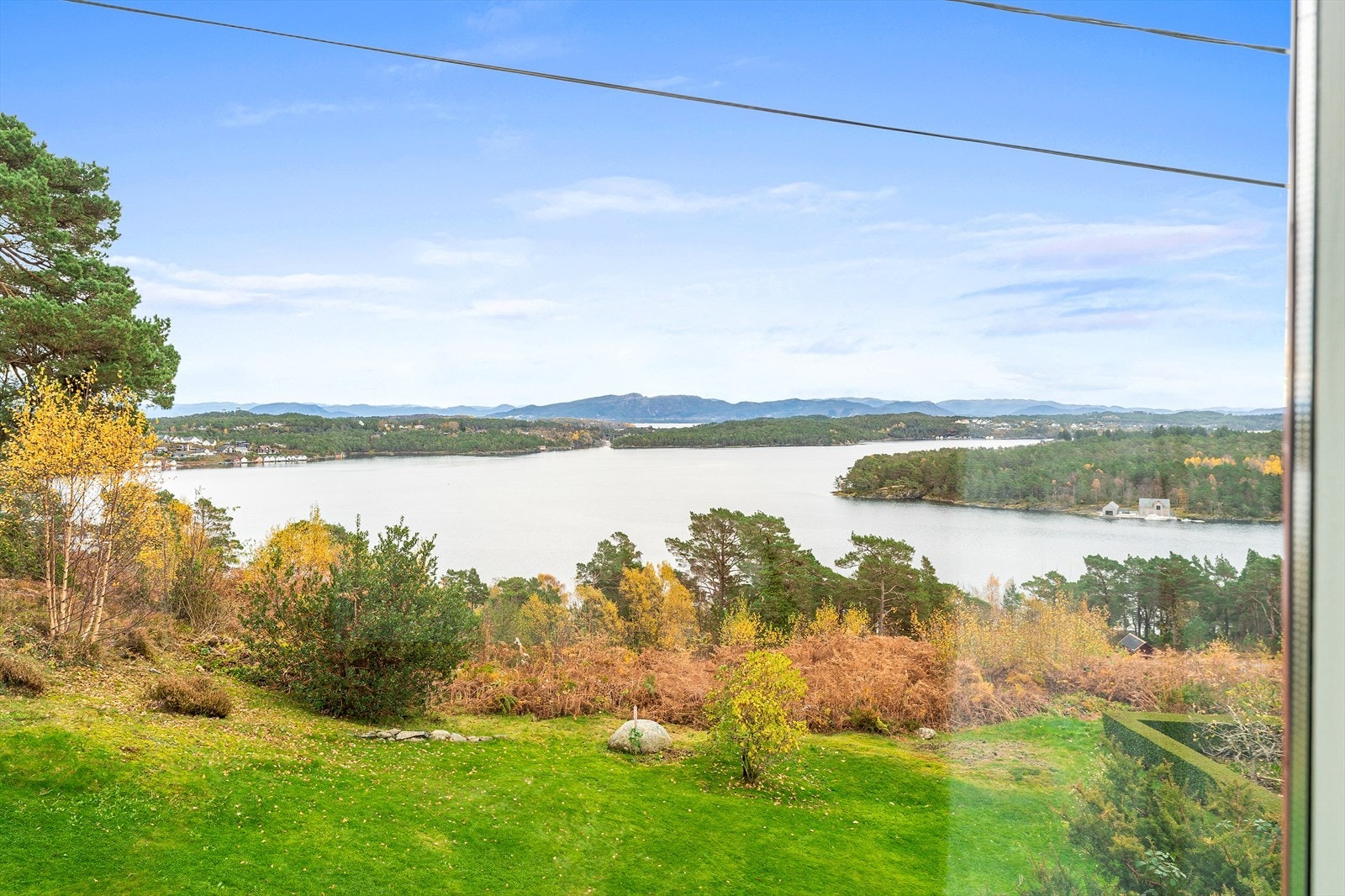 Utsikt fra stue Galleribilde