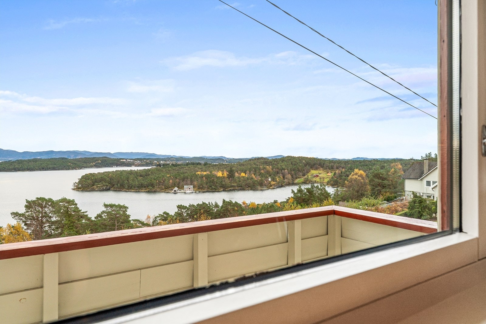 Utsikt fra soverom Galleribilde