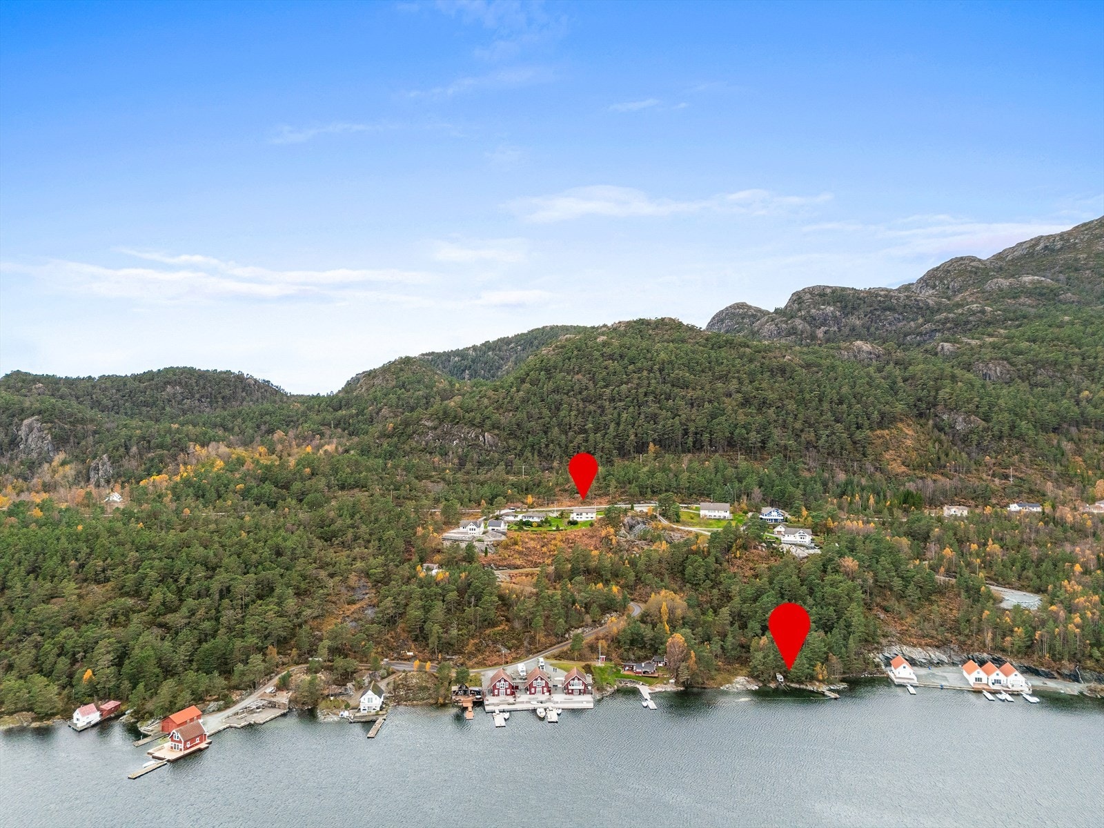 Båtfeste like i nærheten av boligen Galleribilde