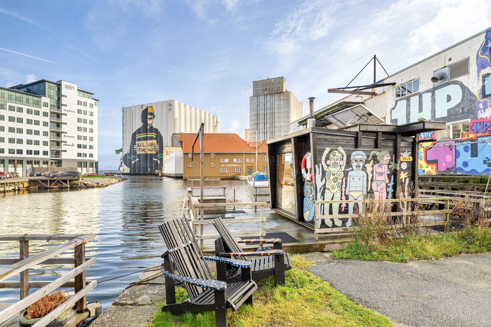 Kjekke turområder og bademuligheter på Stavanger Øst. Galleribilde