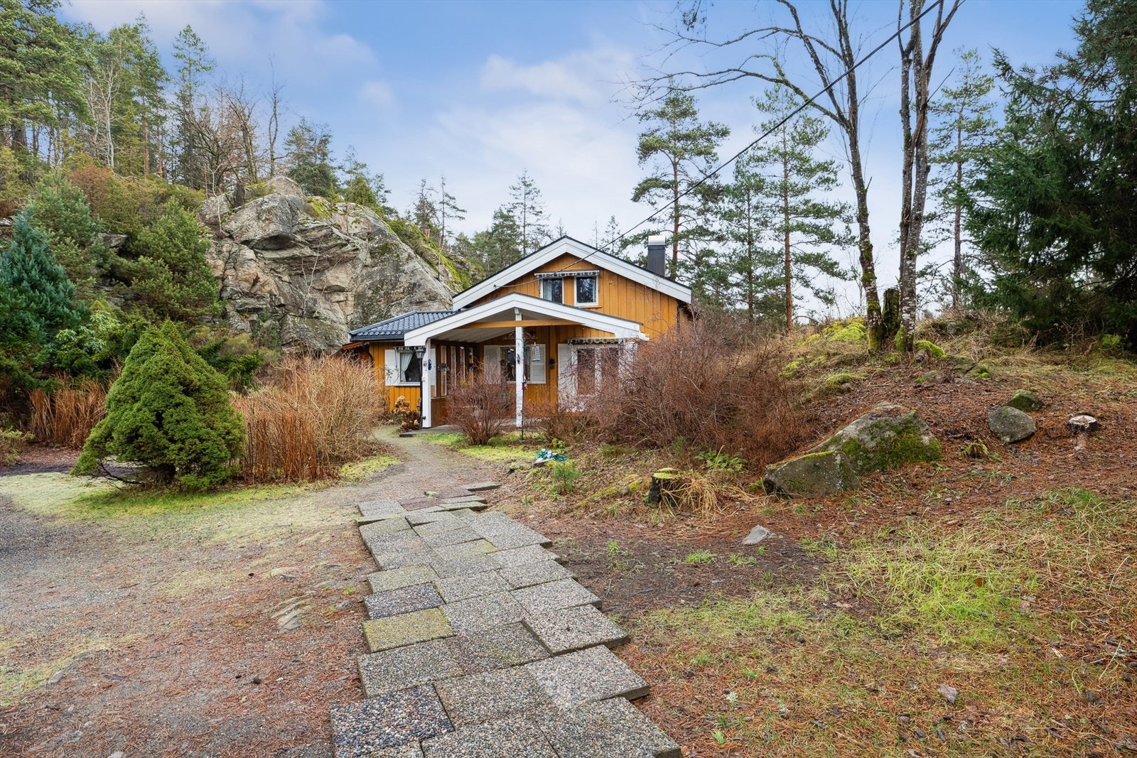 En sjarmerende og tilbaketrukket enebolig i rolige omgivelser. Galleribilde