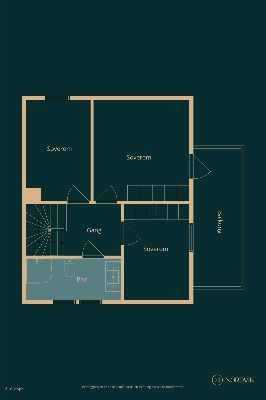 2. Etasje Galleribilde