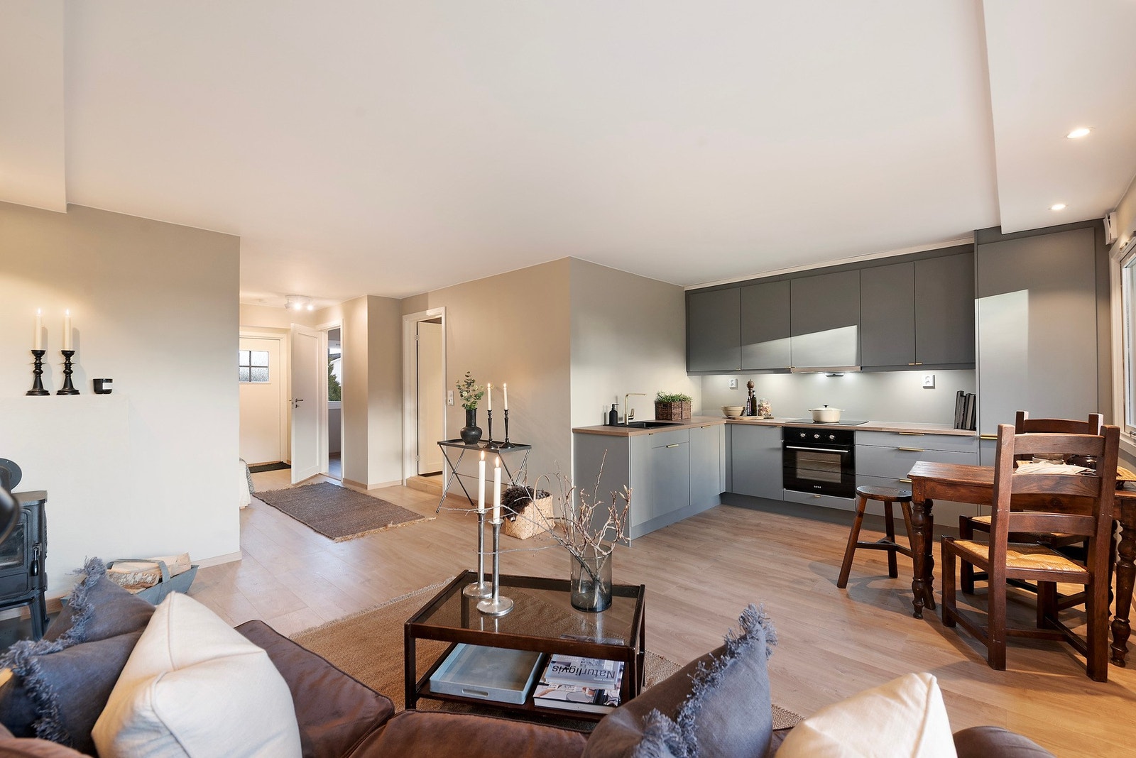 Åpen kjøkkenløsning Galleribilde