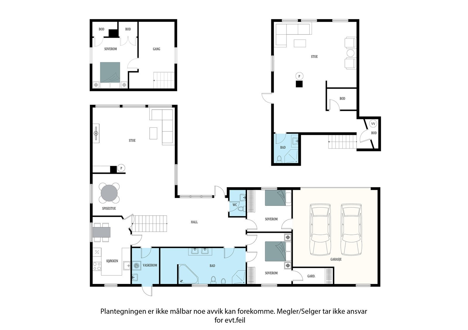 Fullstendig plantegning Galleribilde