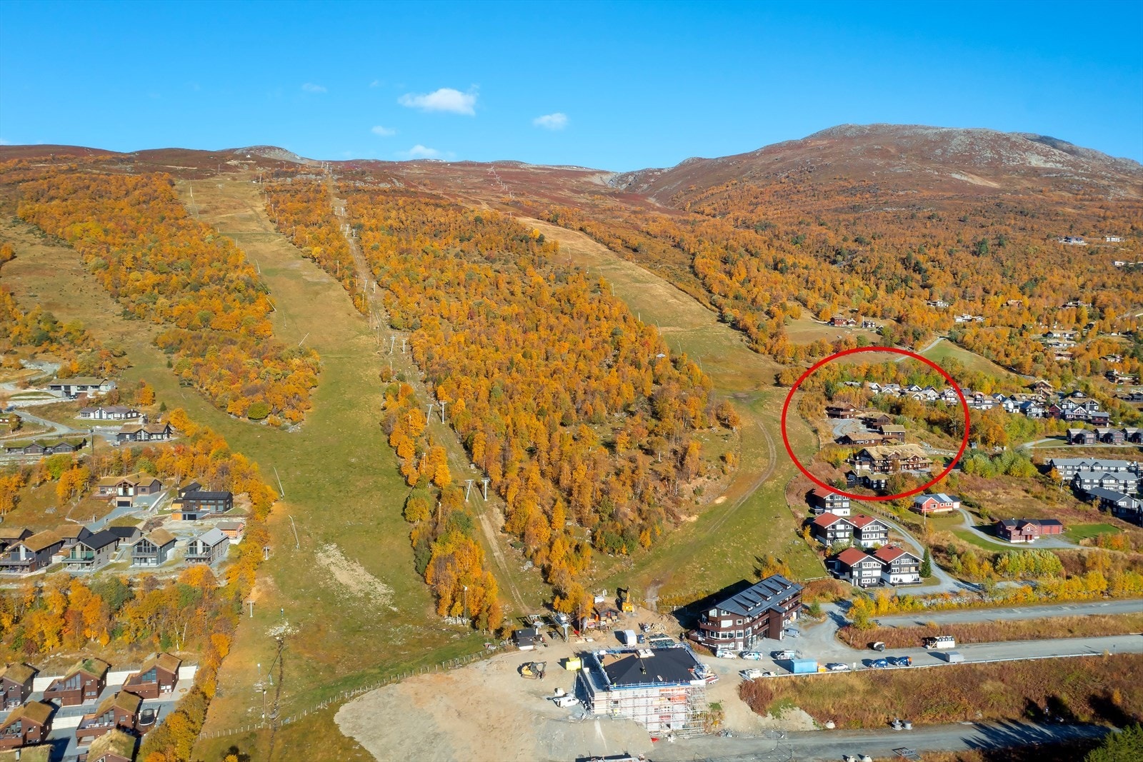 Oversiktsbilde fra sør Galleribilde