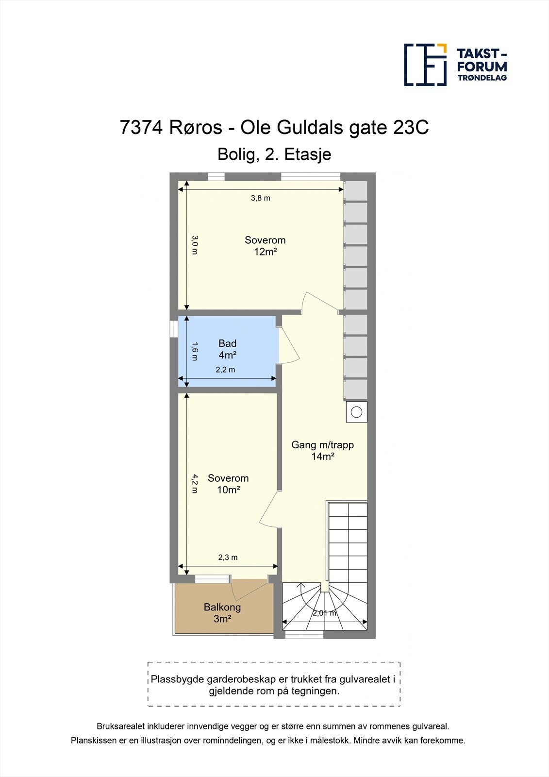 Plantegning 2. etasje. Galleribilde
