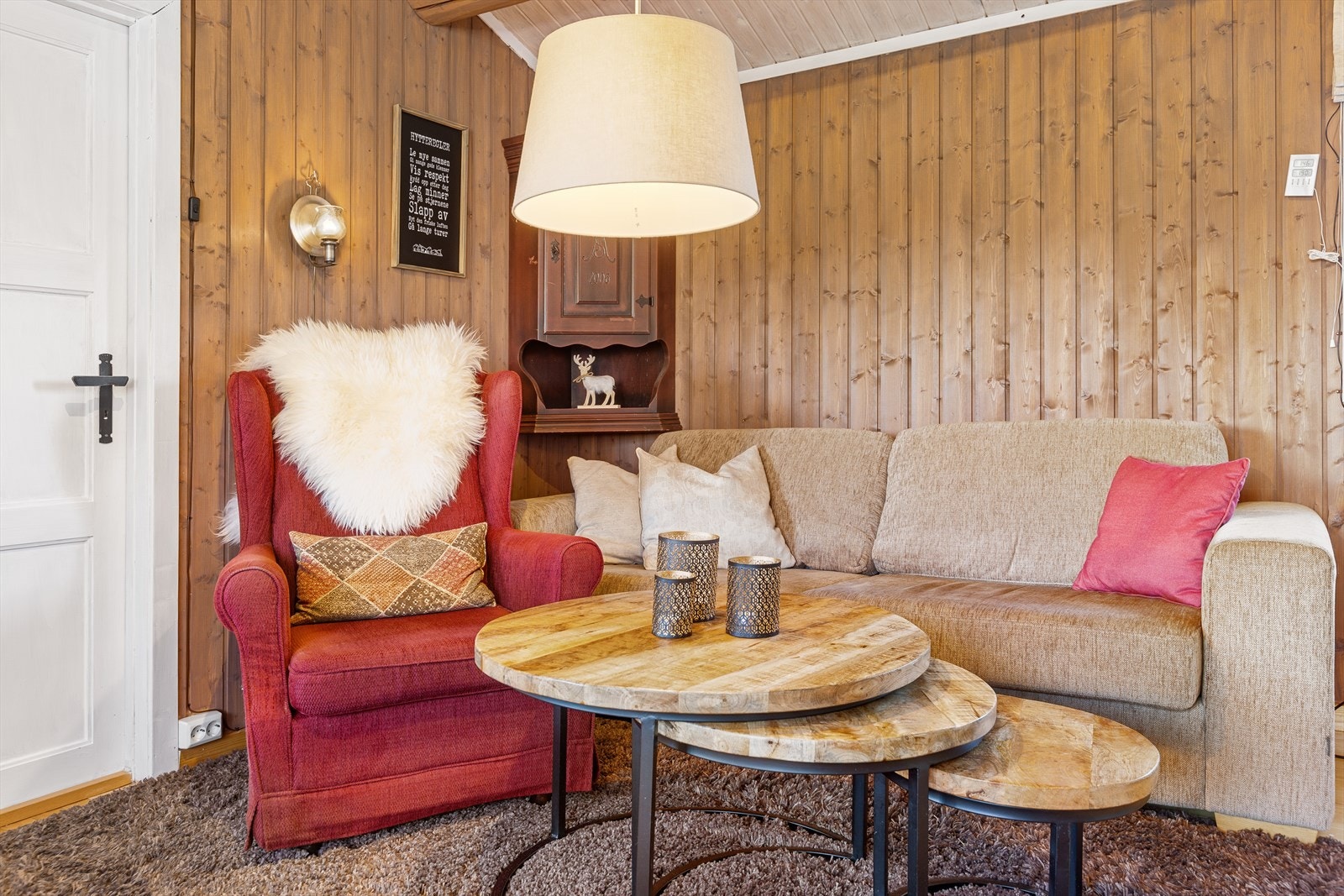 Her er det godt å slappe av etter aktive dager ute i det fri. Galleribilde