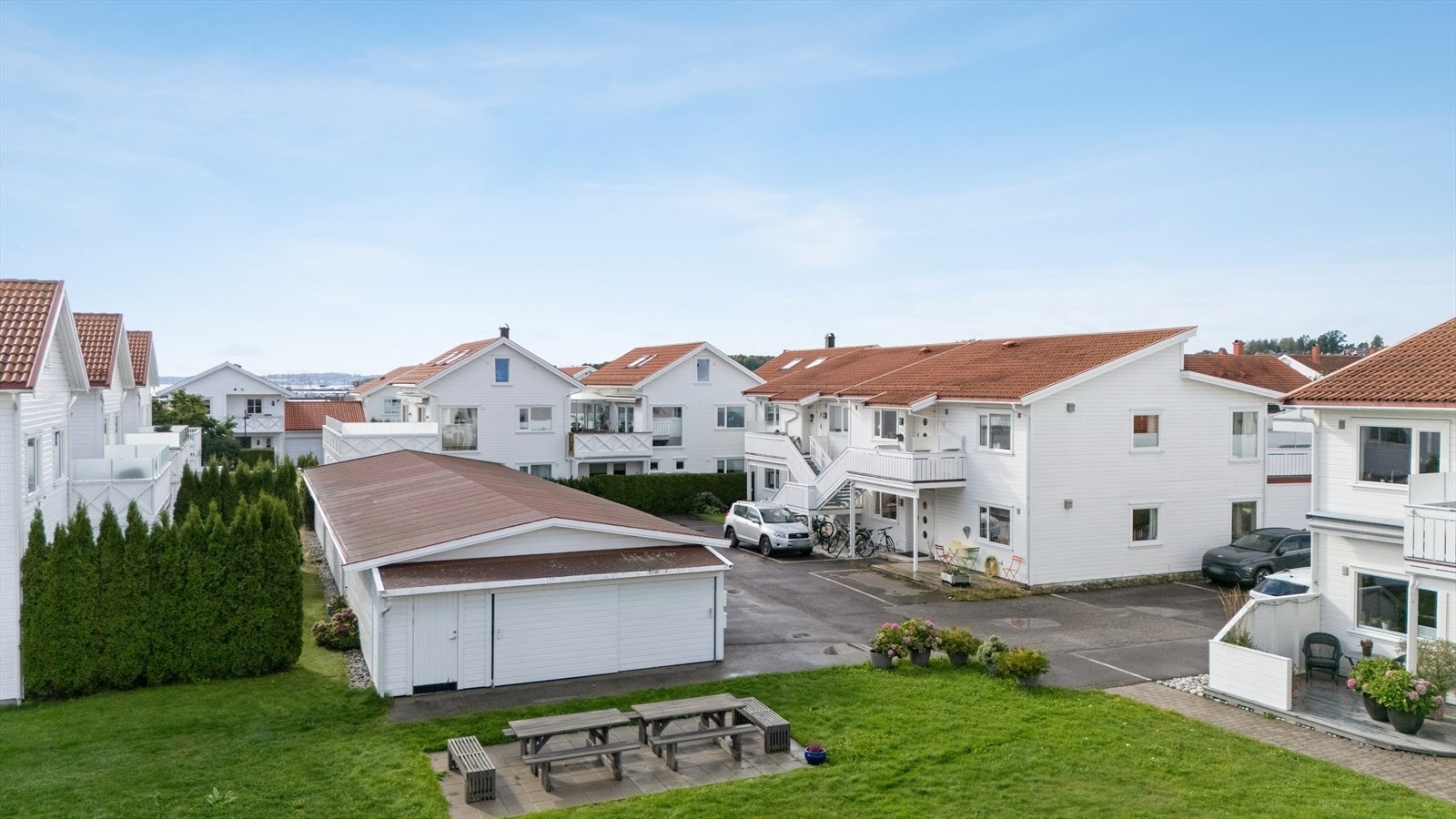 Pent opparbeidet og koselig fellesområde Galleribilde