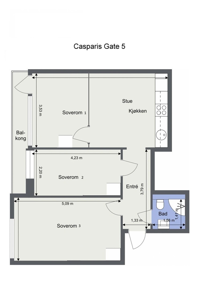 Planløsning Galleribilde