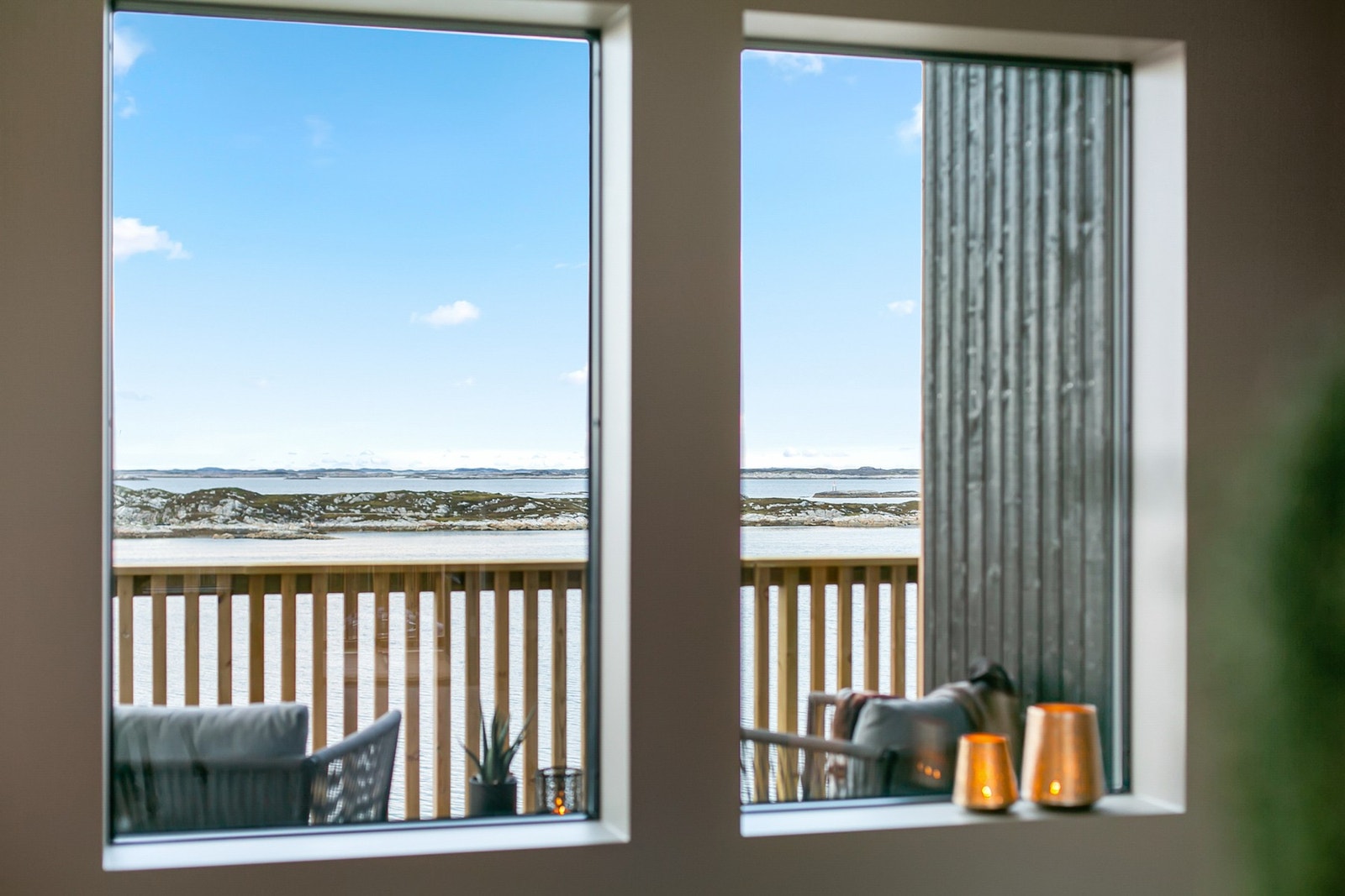 Her kan man nyte fantastisk utsikt og spektakulære solnedganger Galleribilde