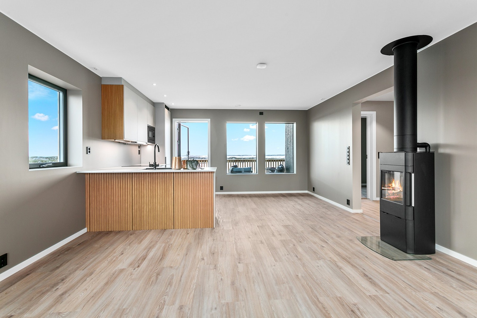 Stue/kjøkken Galleribilde