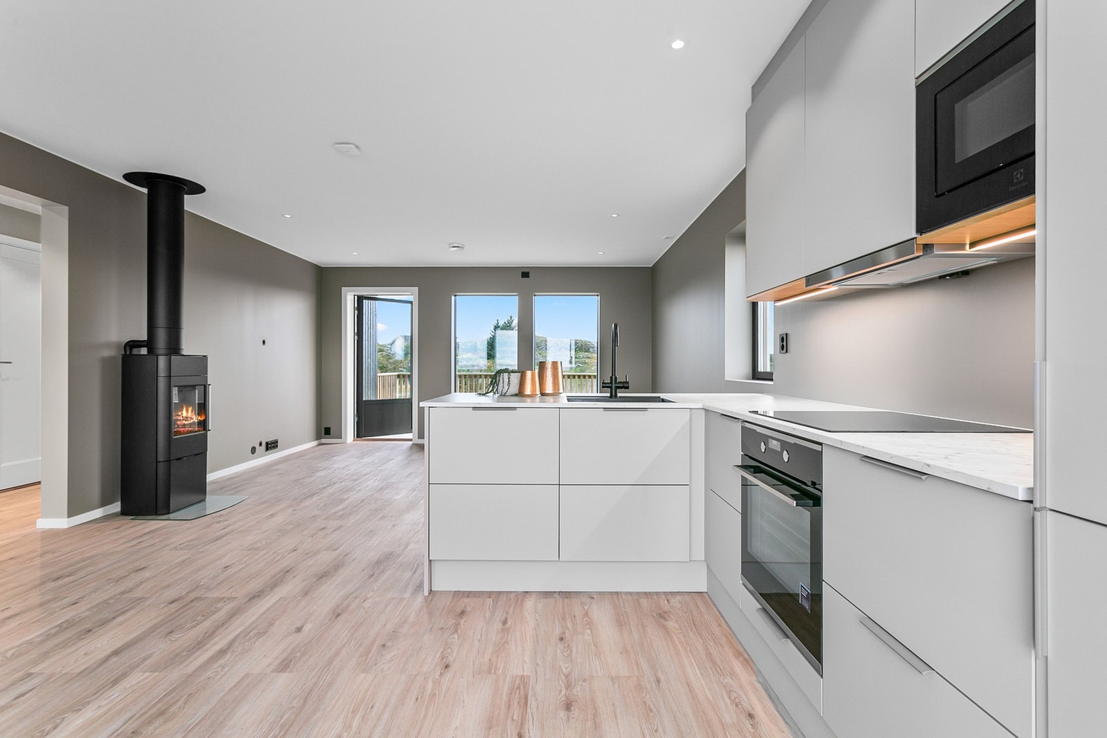 Stue/kjøkken Galleribilde